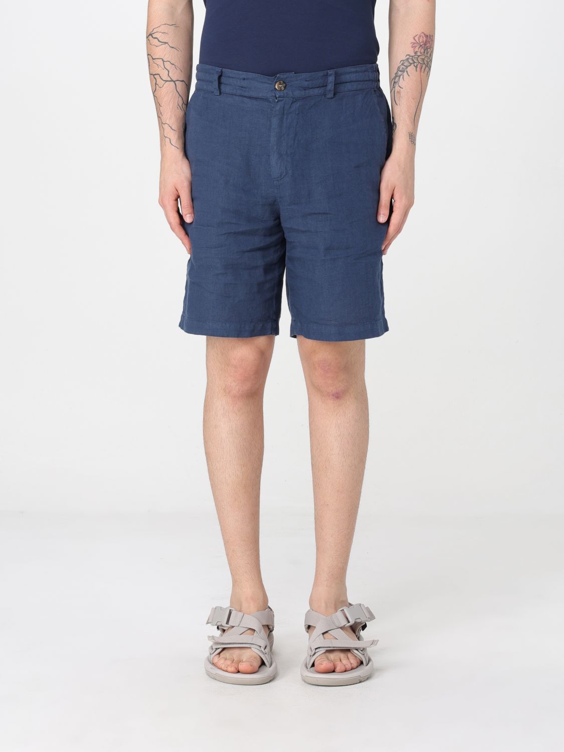 Mc2 Saint Barth Shorts  Herren Farbe Blau