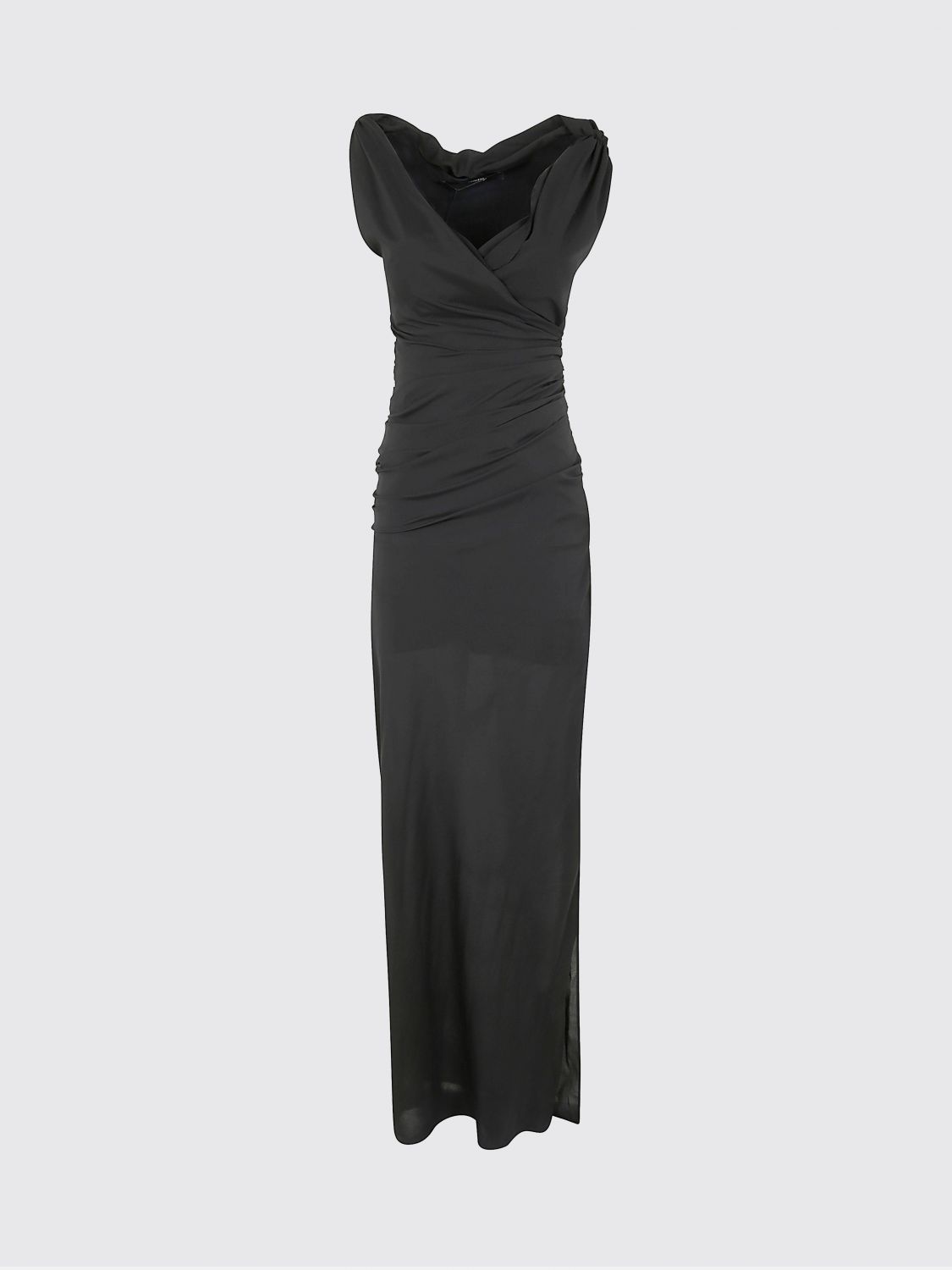 Jacquemus Dress Woman Color Black In Black