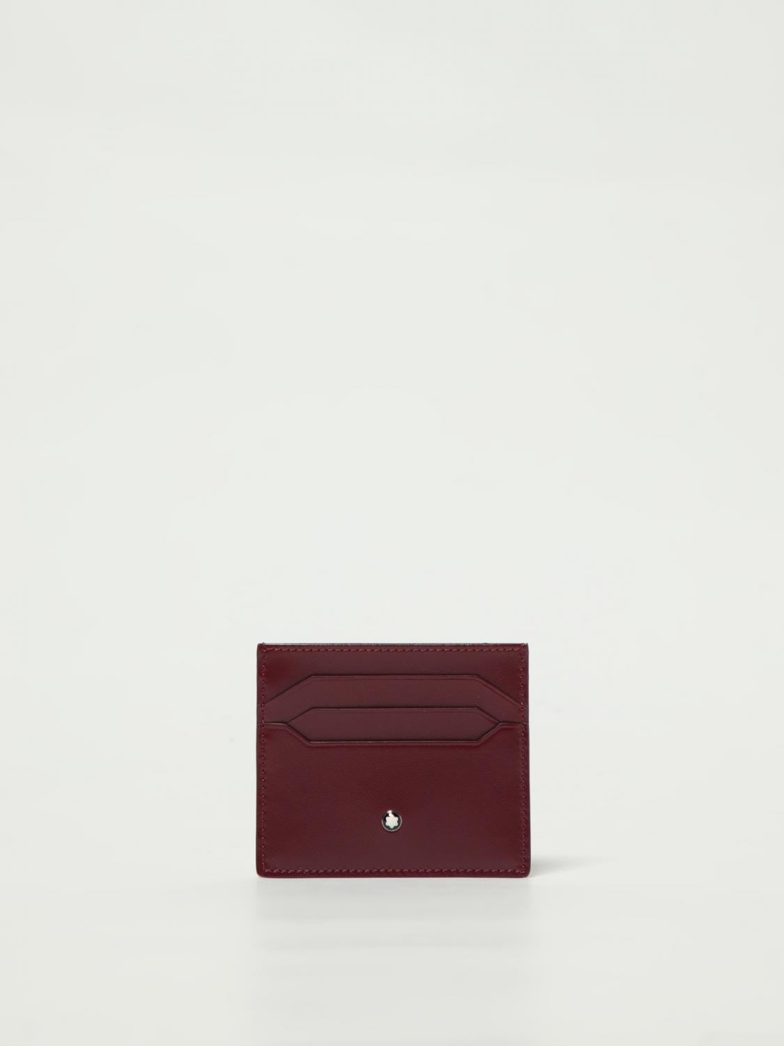 Montblanc Portmonnaie  Herren Farbe Burgunderrot