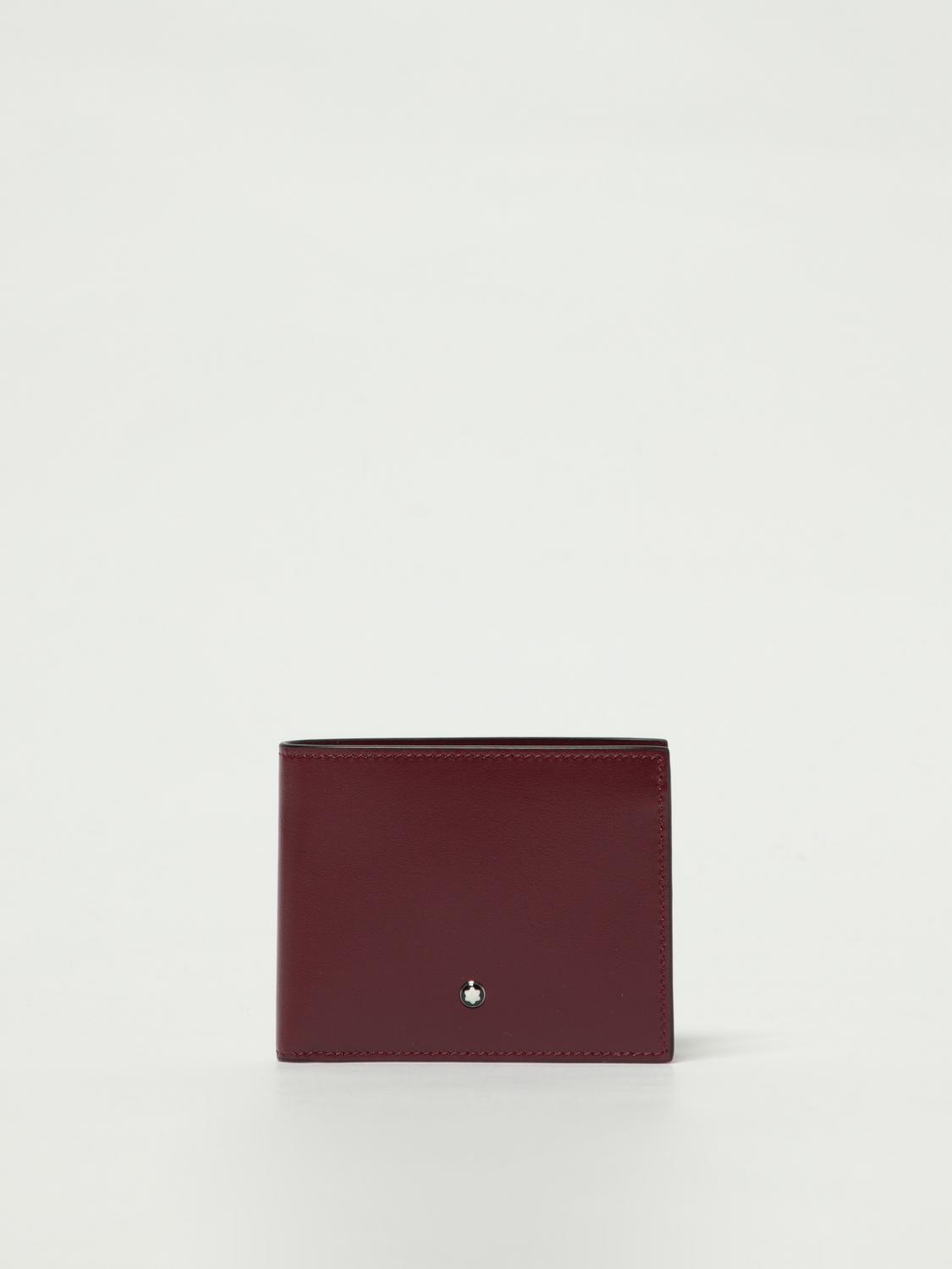 Montblanc Portmonnaie  Herren Farbe Burgunderrot