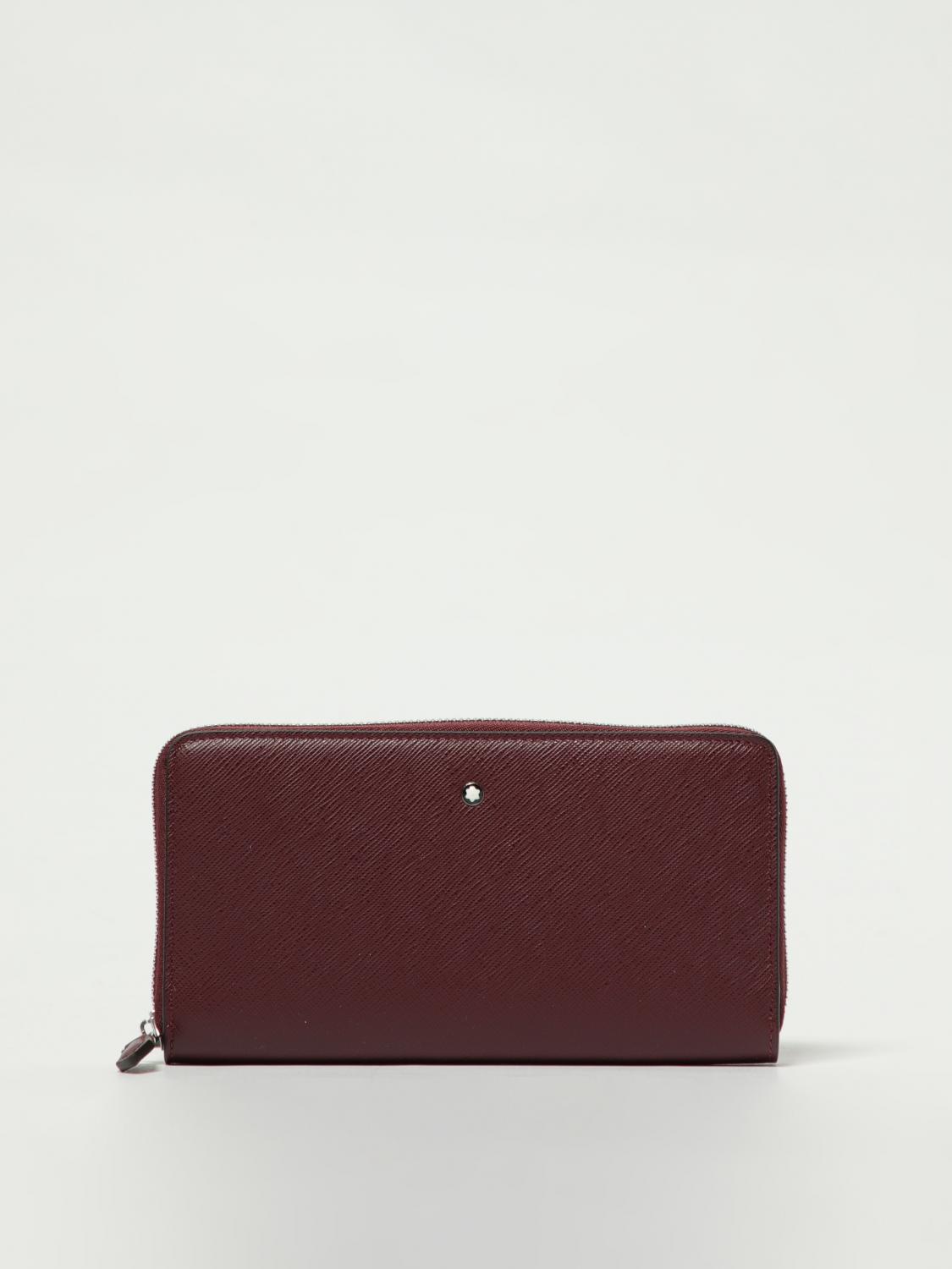 Montblanc Portmonnaie  Herren Farbe Burgunderrot