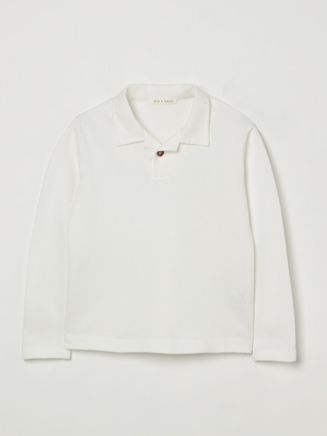 Zhoe & Tobiah Polo Shirt Kids Color White