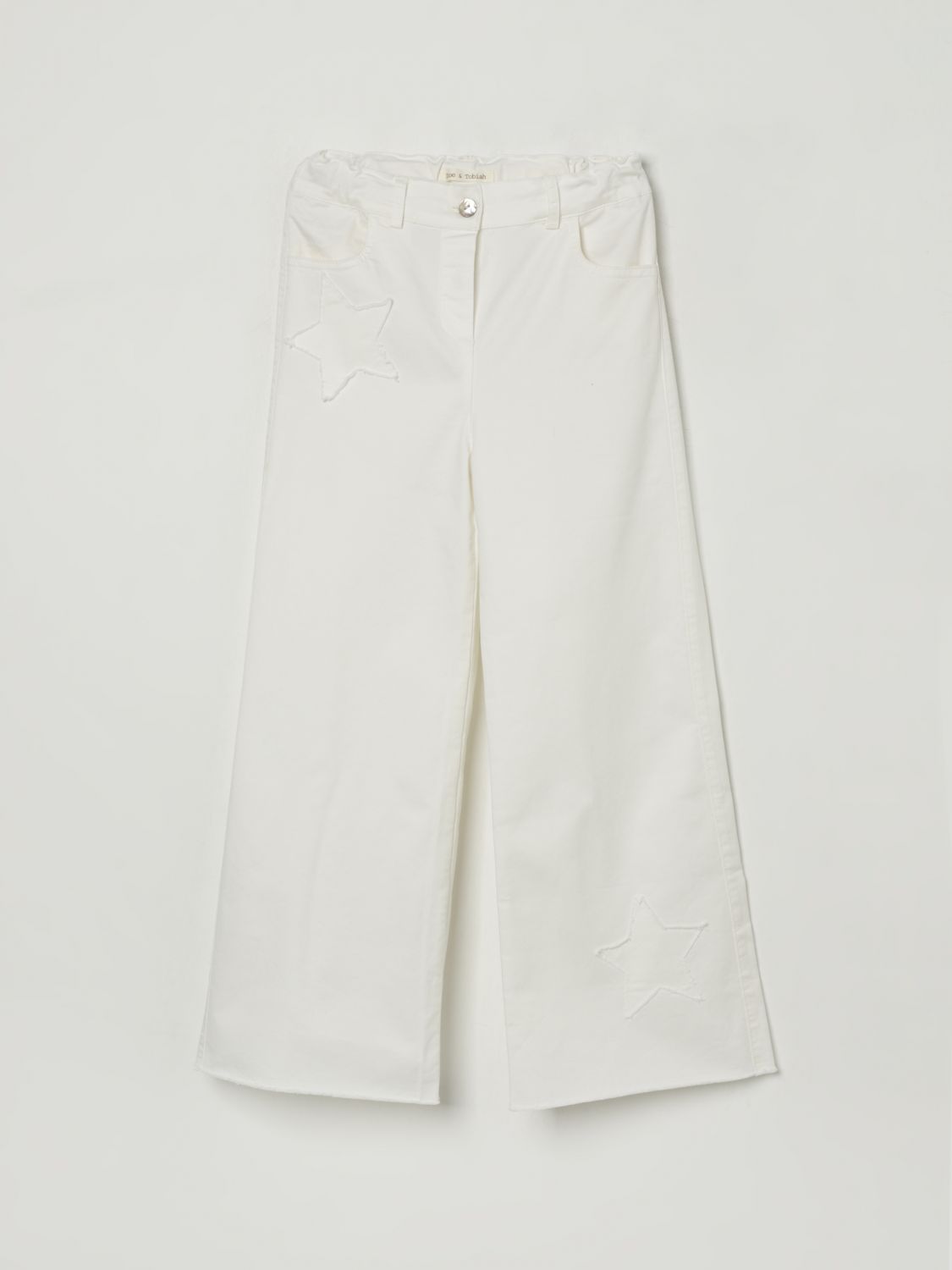 Shop Zhoe & Tobiah Pants Kids Color White