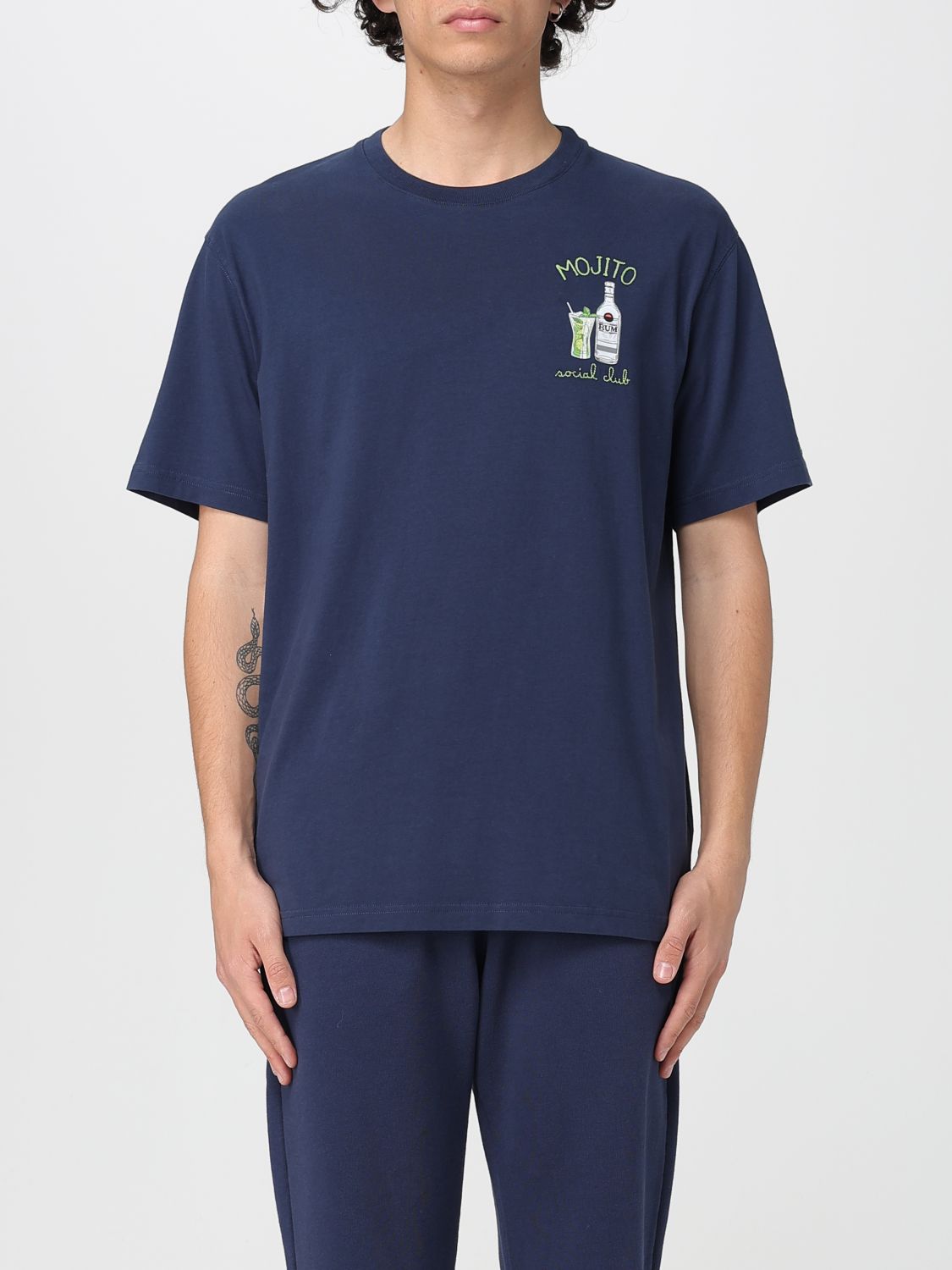 MC2 SAINT BARTH T-SHIRT MC2 SAINT BARTH MEN COLOR BLUE G97390009