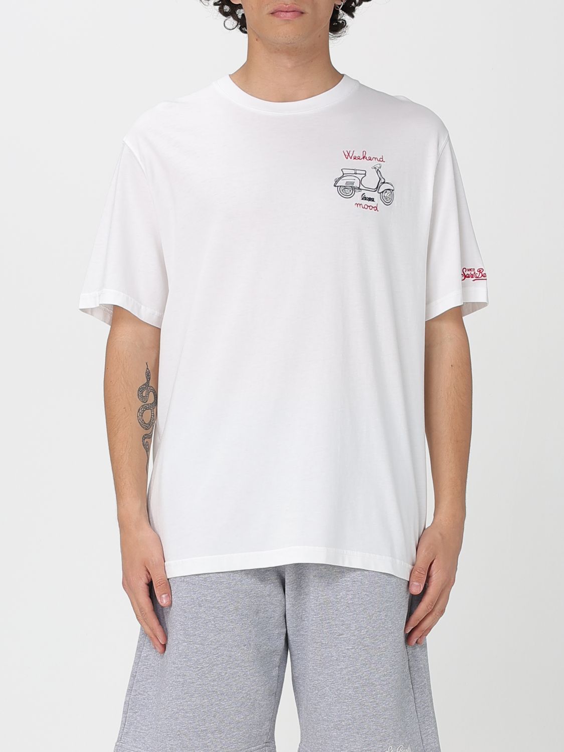 MC2 SAINT BARTH T-SHIRT MC2 SAINT BARTH MEN COLOR BIANCO 4 G97390269