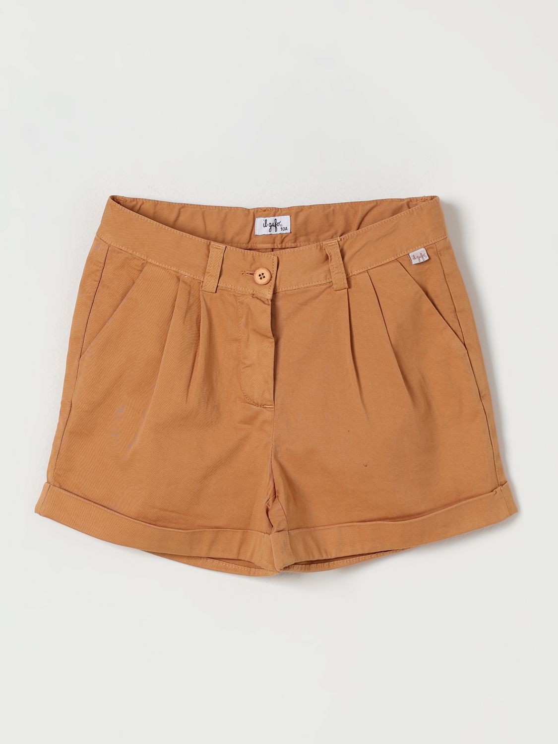 Il Gufo Pants Kids Color Camel In Brown
