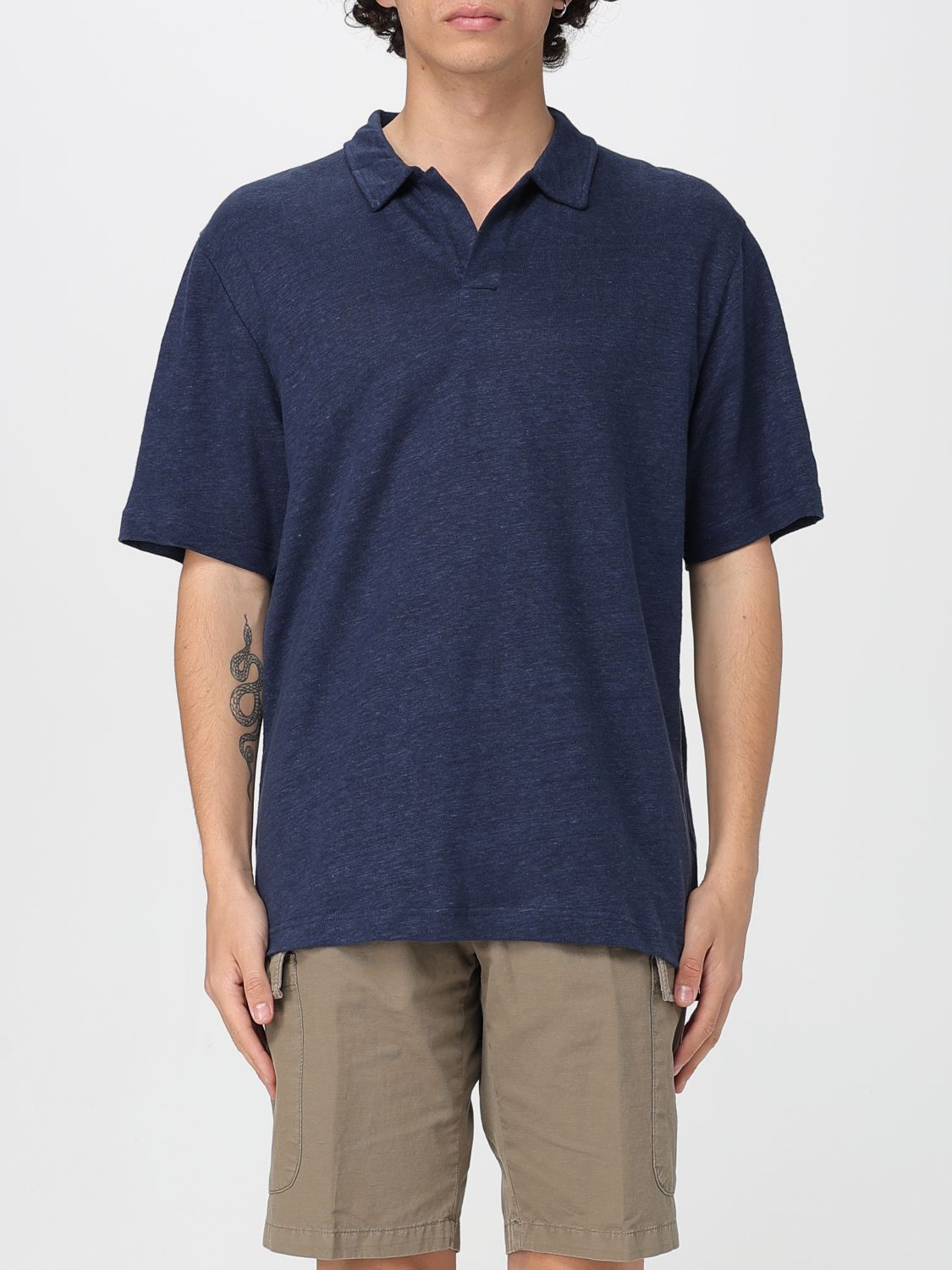 MC2 SAINT BARTH POLO SHIRT MC2 SAINT BARTH MEN COLOR NAVY G97464045