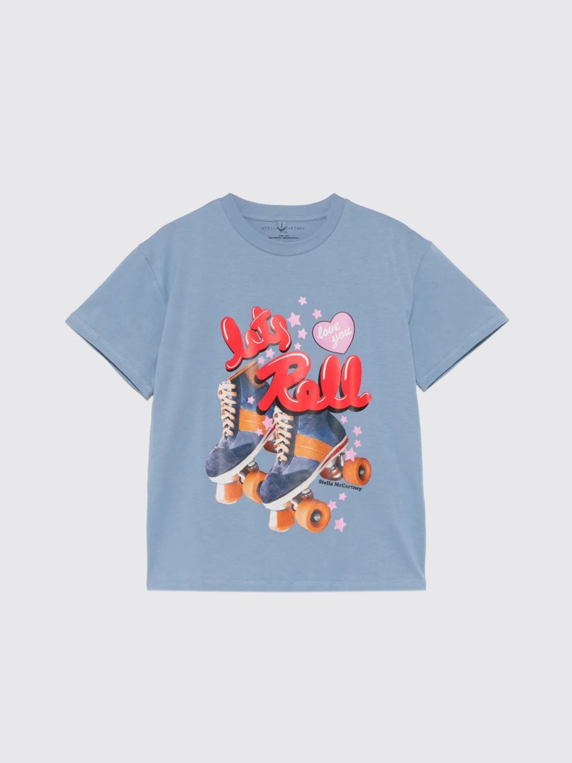 Stella Mccartney Polo Shirt  Kids Kids Color Blue