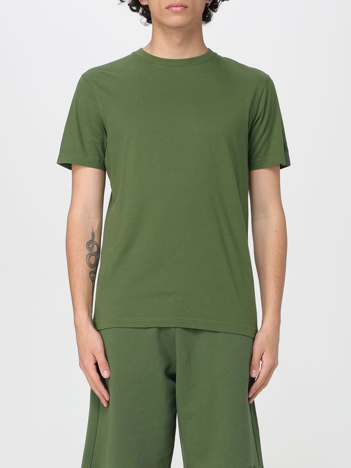 Mc2 Saint Barth Linen Round-neck T-shirt