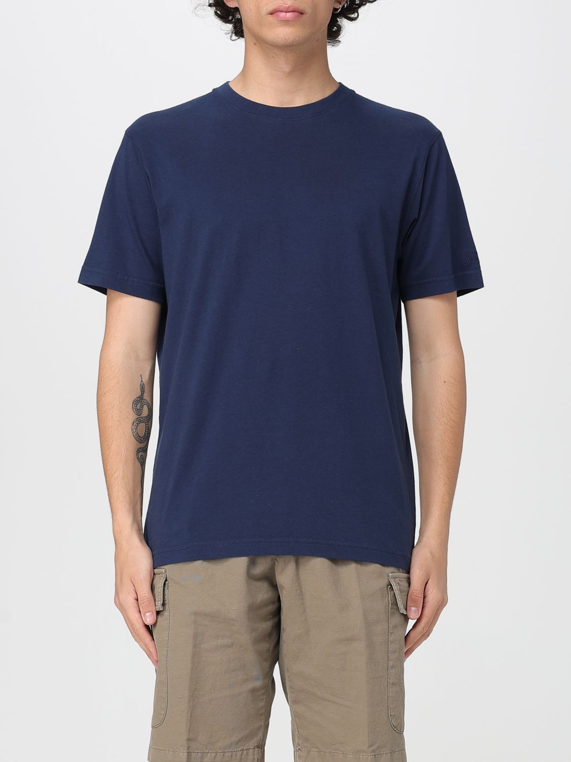 MC2 SAINT BARTH T-SHIRT MC2 SAINT BARTH MEN COLOR NAVY G97476045