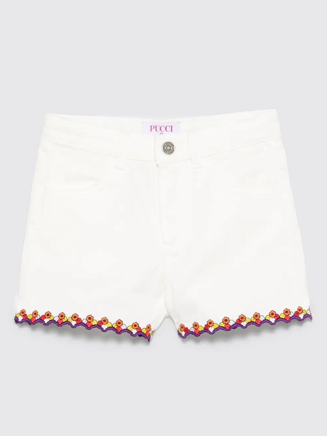 Pucci Pantalone  Bambino Colore Bianco