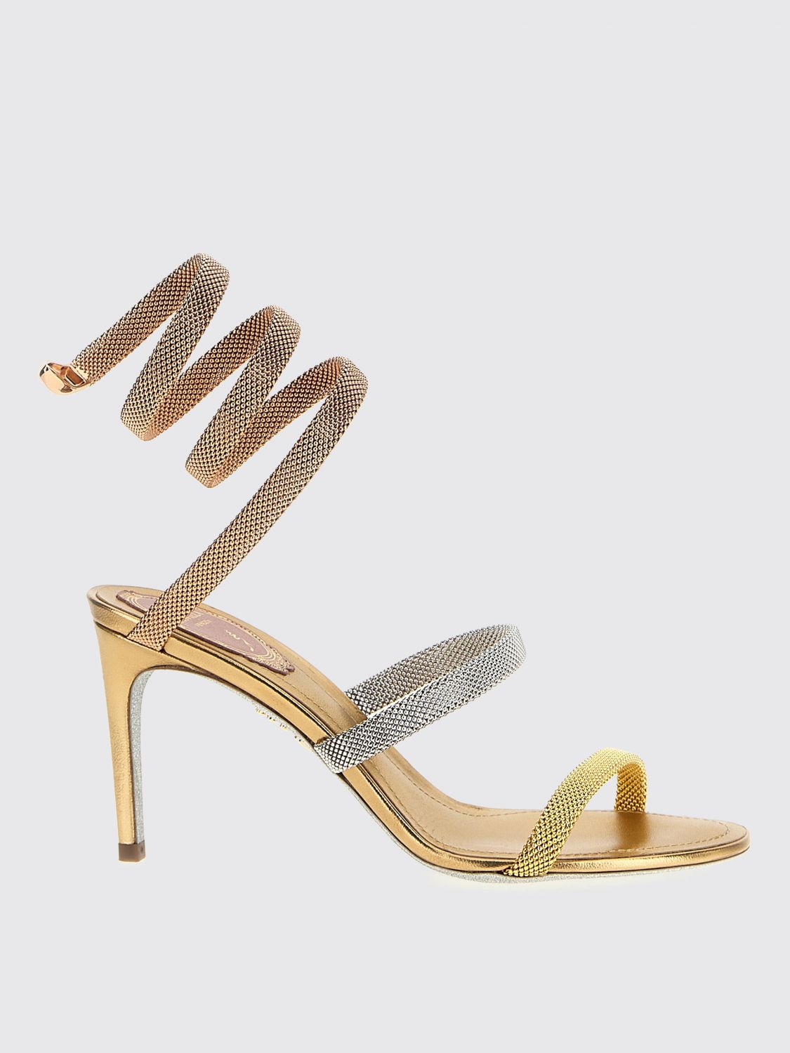 René Caovilla Sandali Bassi Rene Caovilla Donna Colore Fantasia In Gold