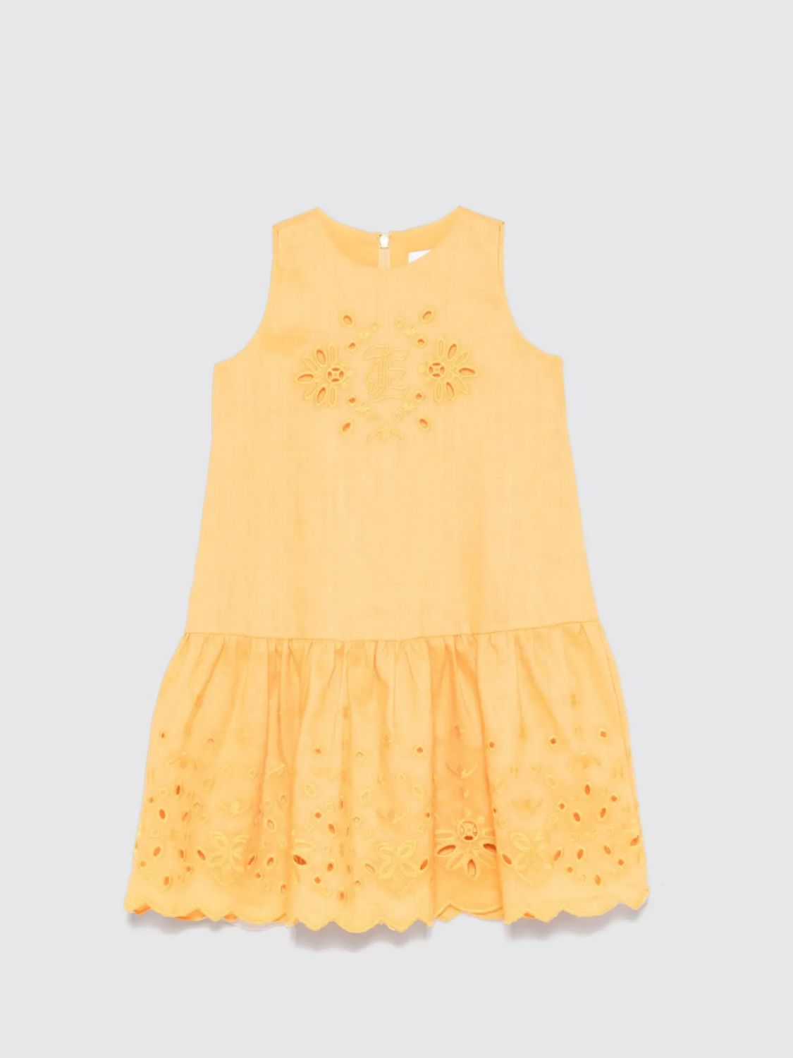 ERMANNO SCERVINO TRACKSUIT ERMANNO SCERVINO KIDS COLOR YELLOW G97631003