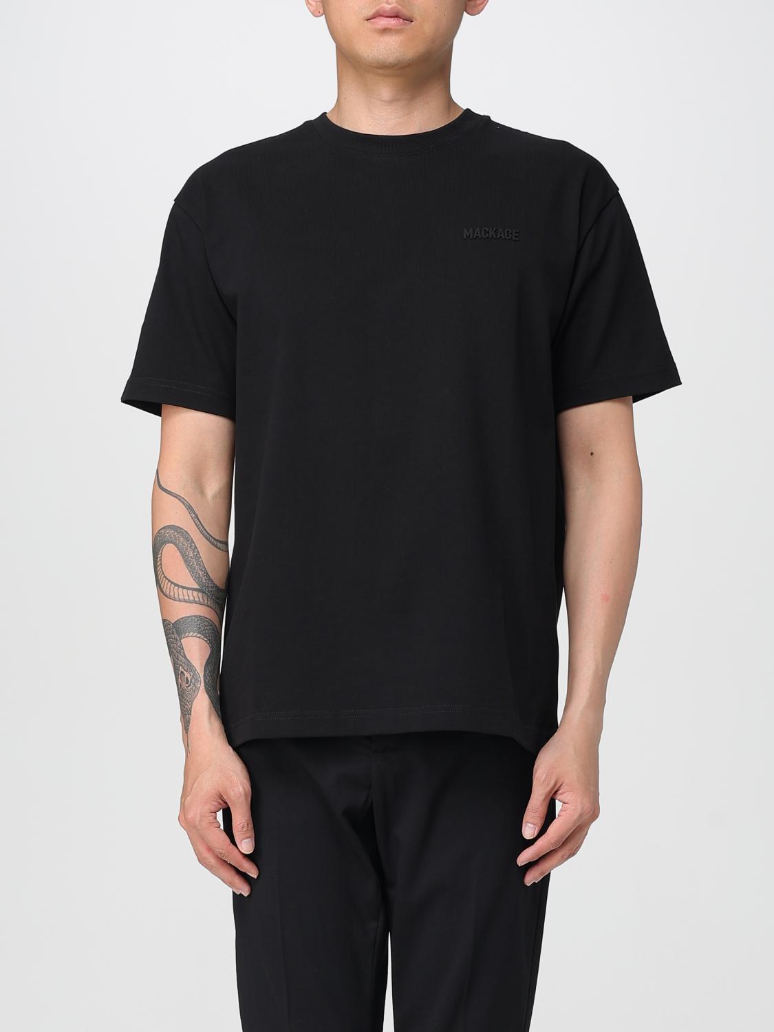 Mackage Short-sleeved T-shirt In Black
