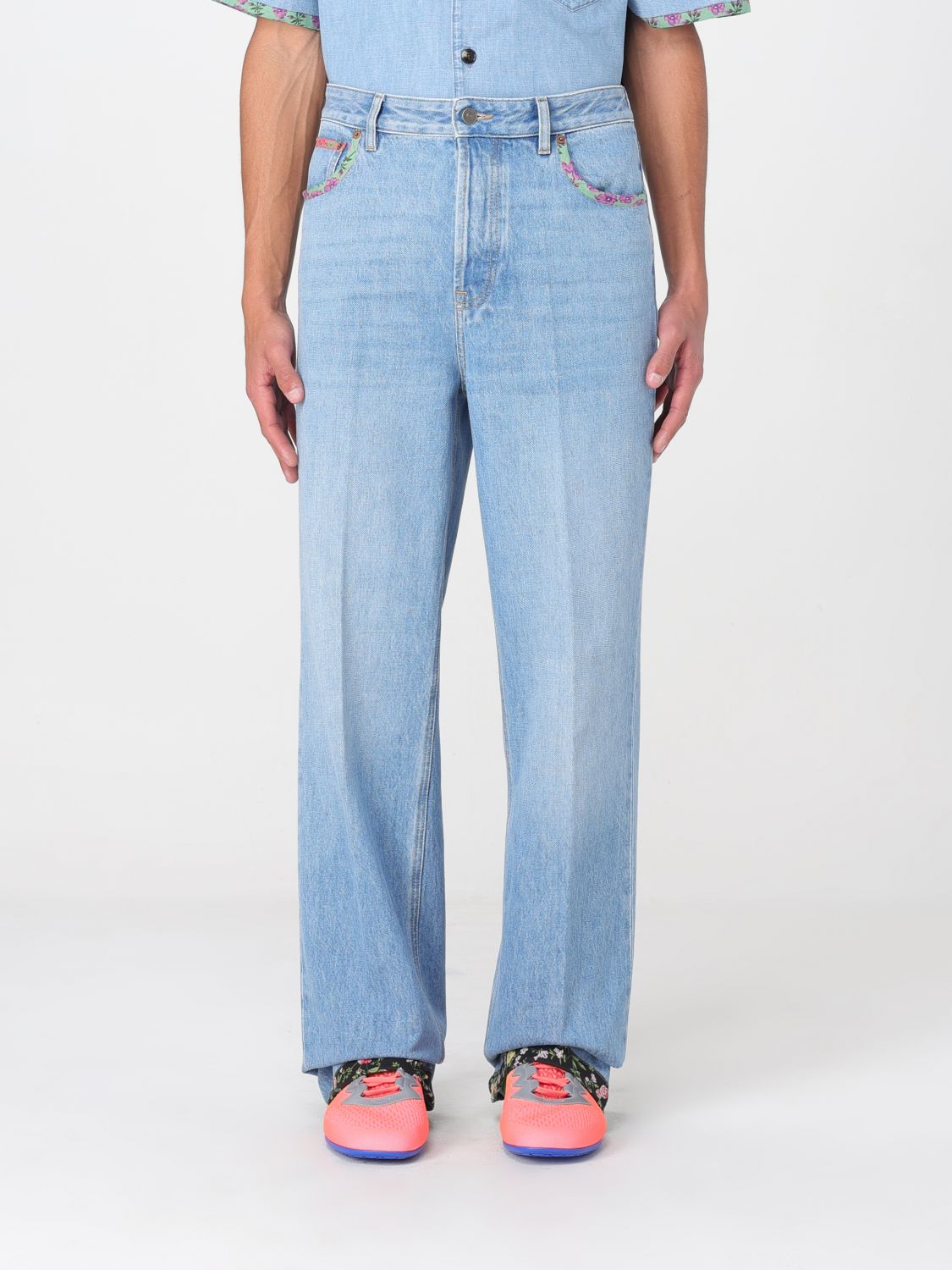 Valentino Jeans  Men Colour Blue