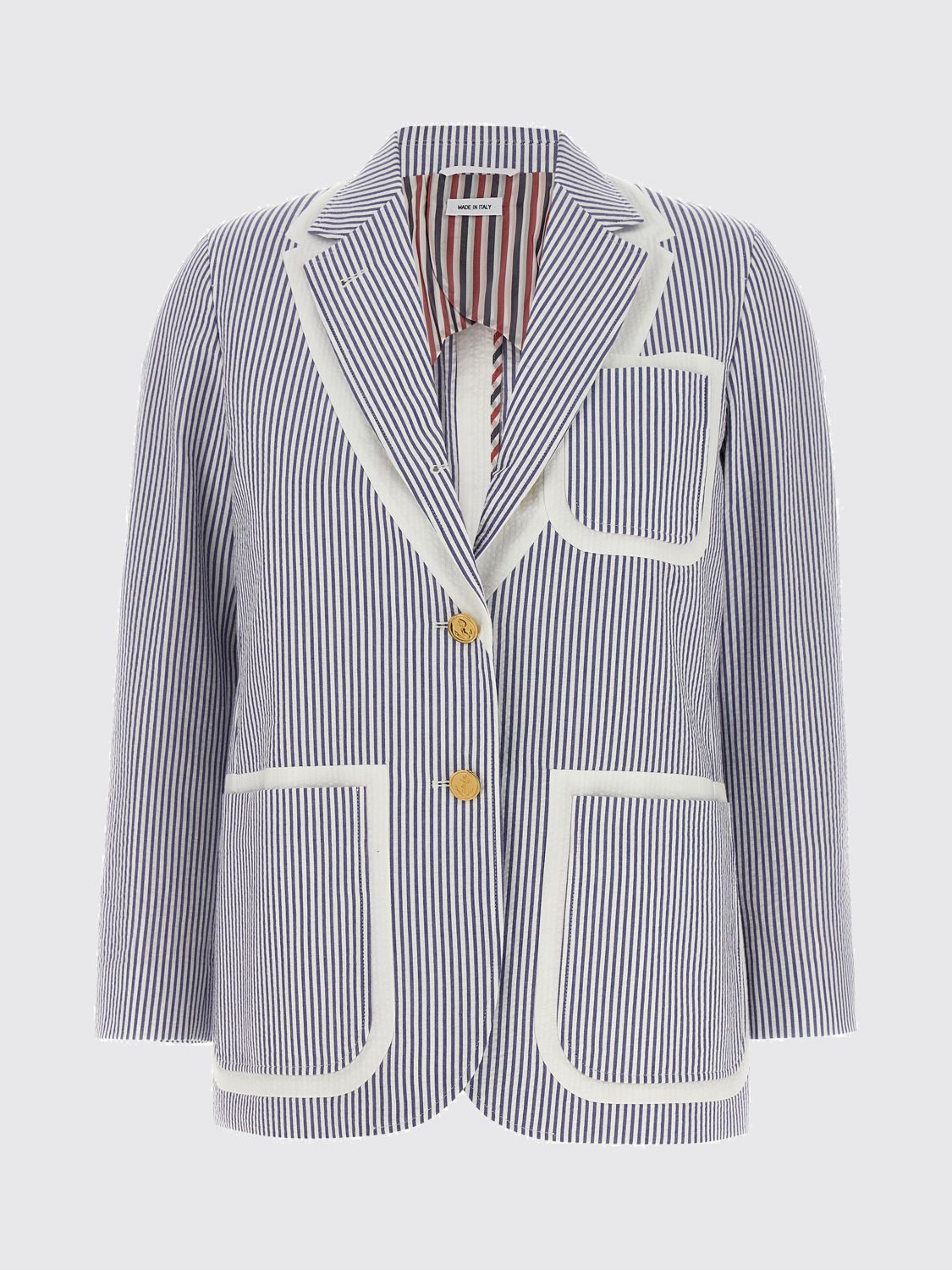 Blazer THOM BROWNE Woman color Multicolor