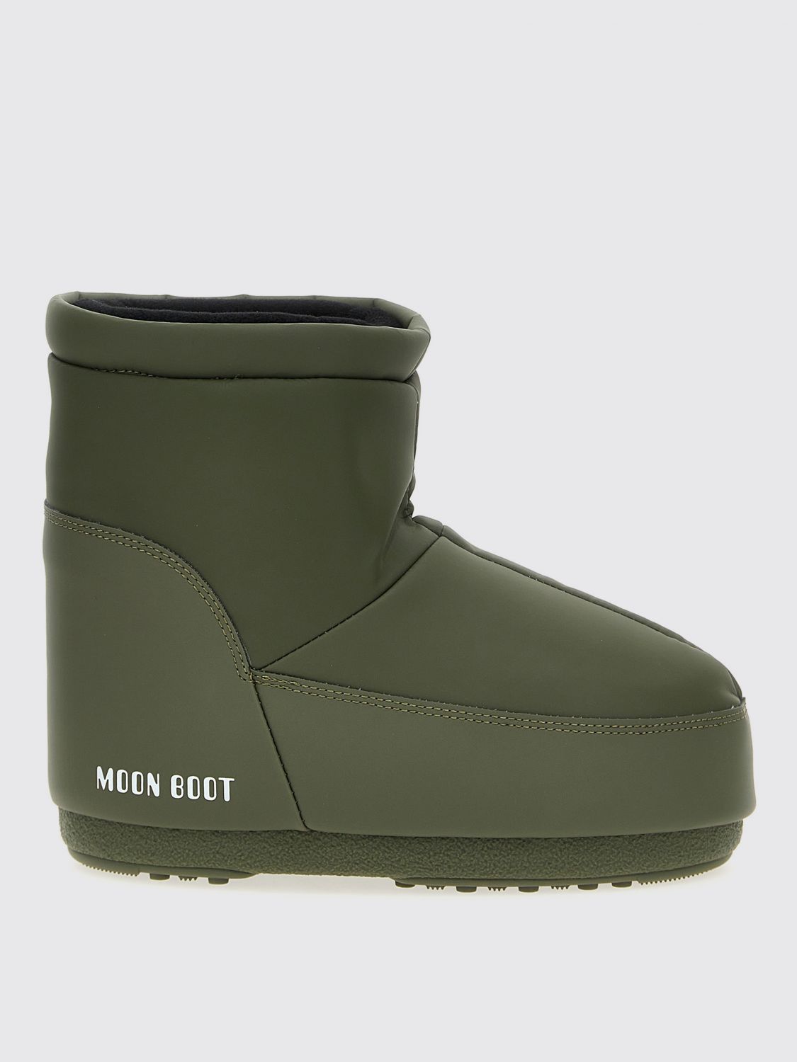 Shop Moon Boot Boots Woman Color Green