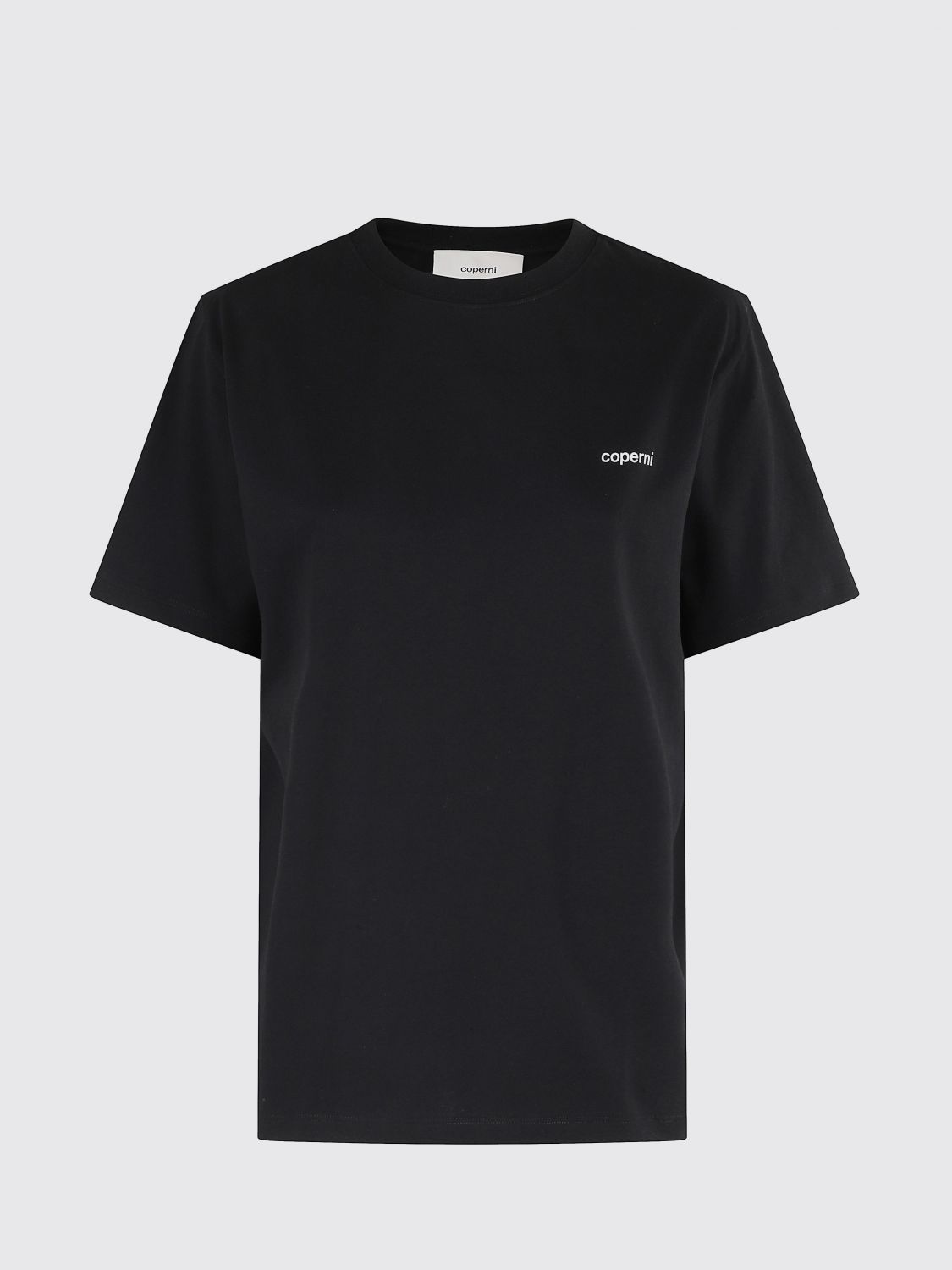 Coperni T-shirt Woman Color Black In Black