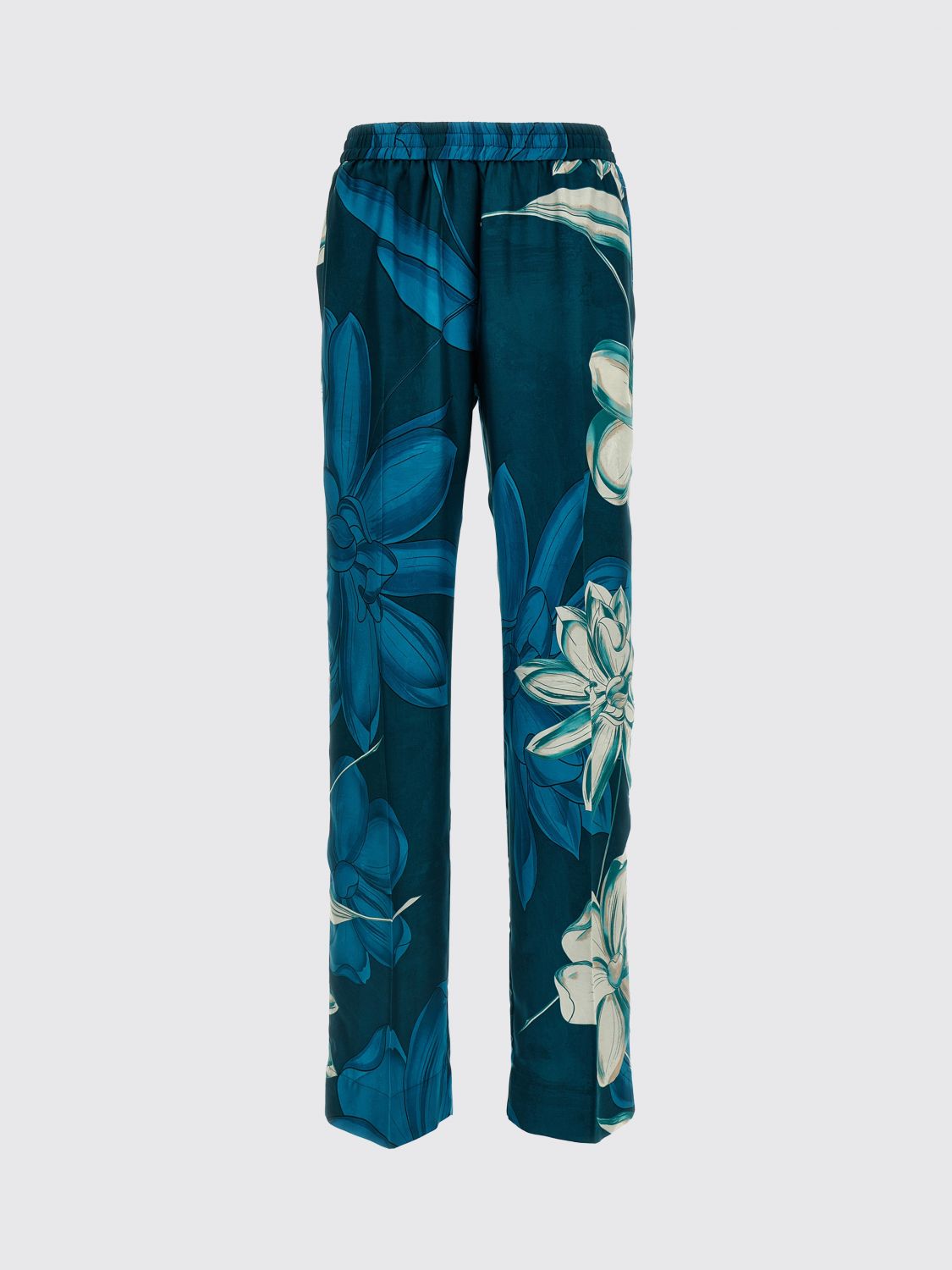 F.r.s For Restless Sleepers Pants F. R.s For Restless Sleepers Woman Color Water In Blue