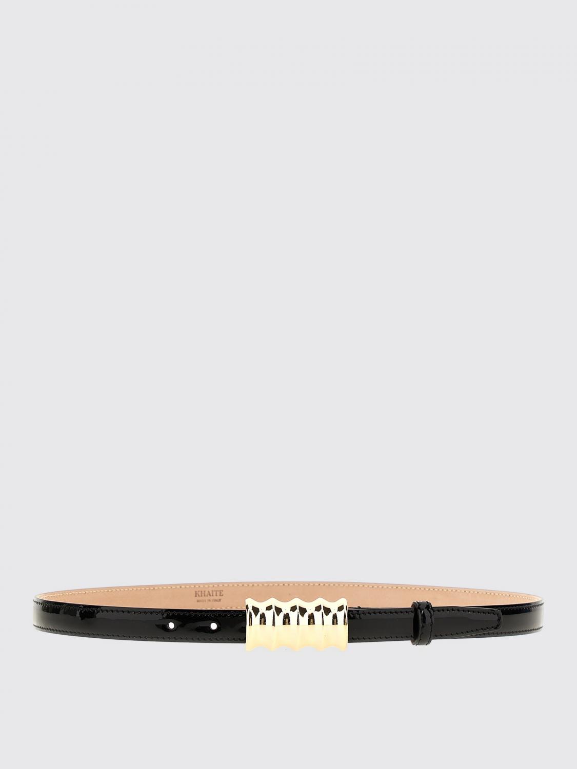 Khaite KHAITE Belt Woman color Black　KHAITE ベルト 女性カラー ブラック