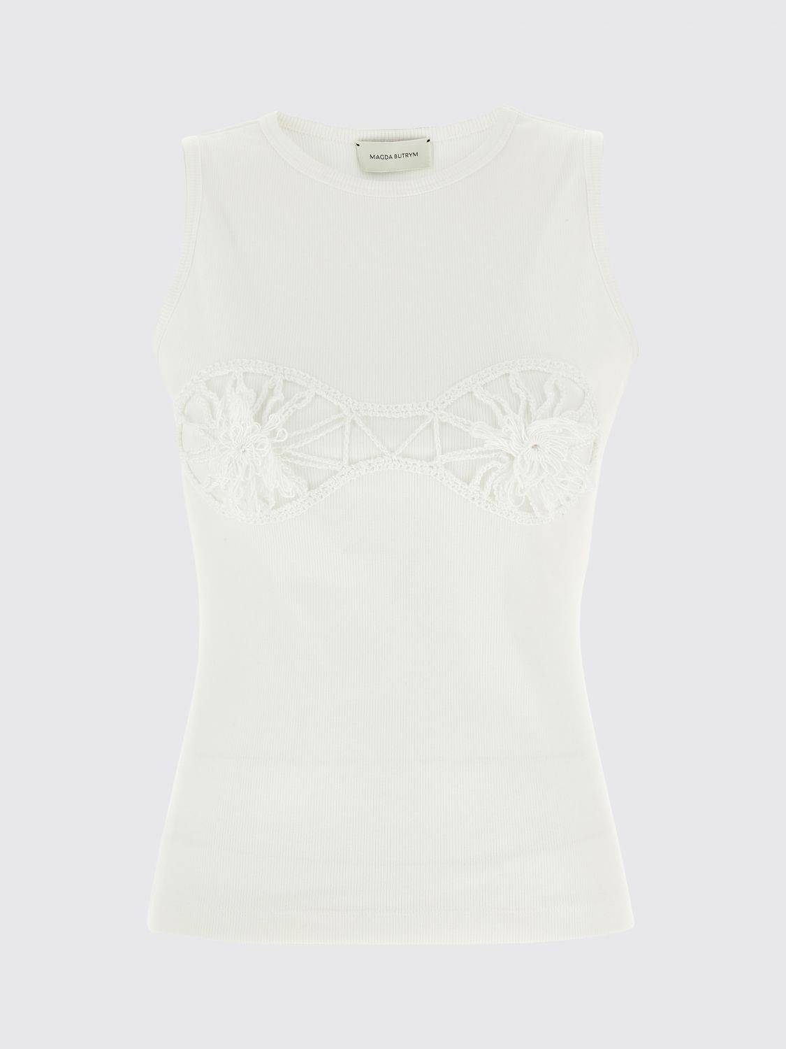Magda Butrym Top Woman Color White