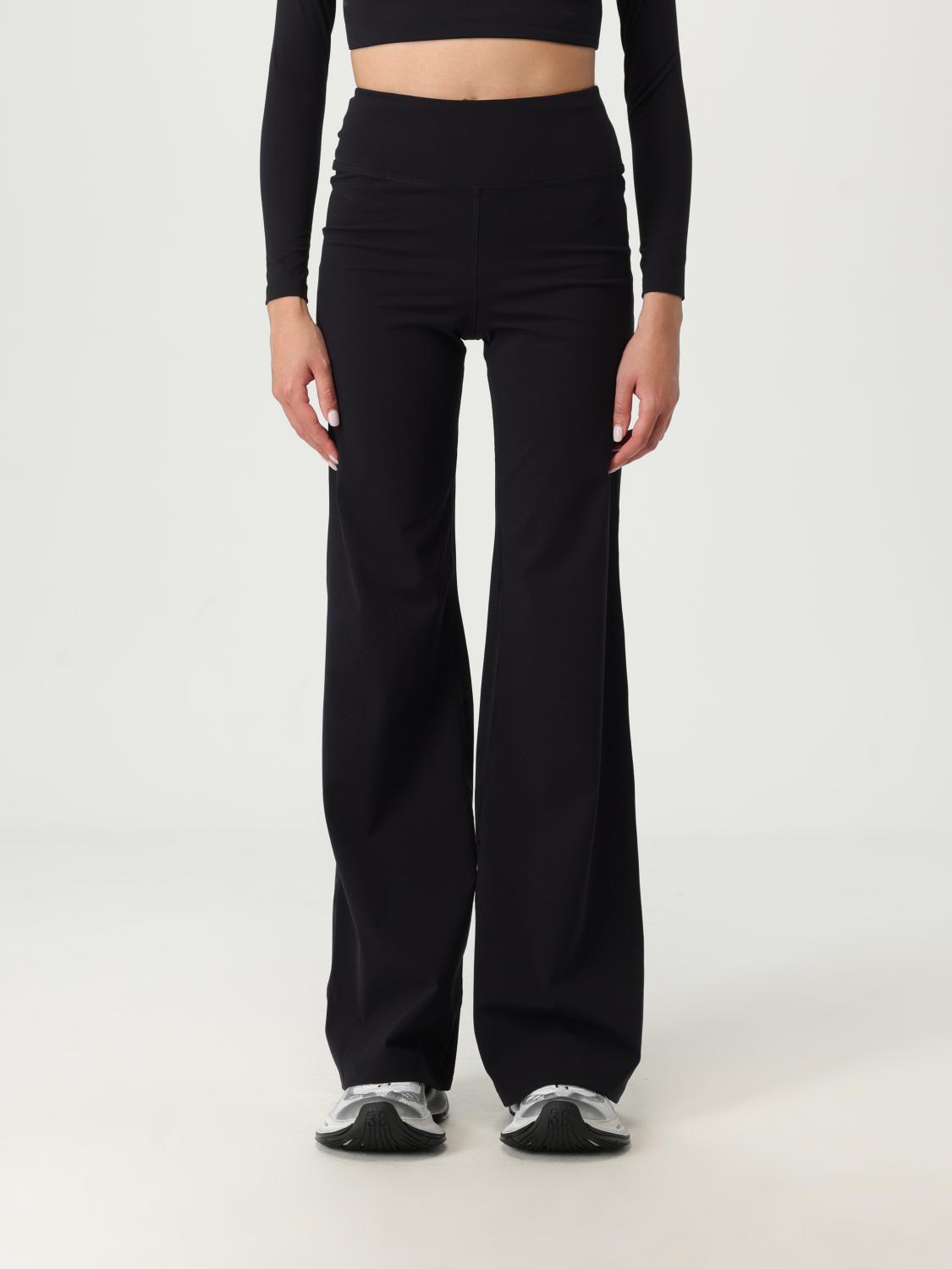 Ea7 Pants Woman Color Black In Black