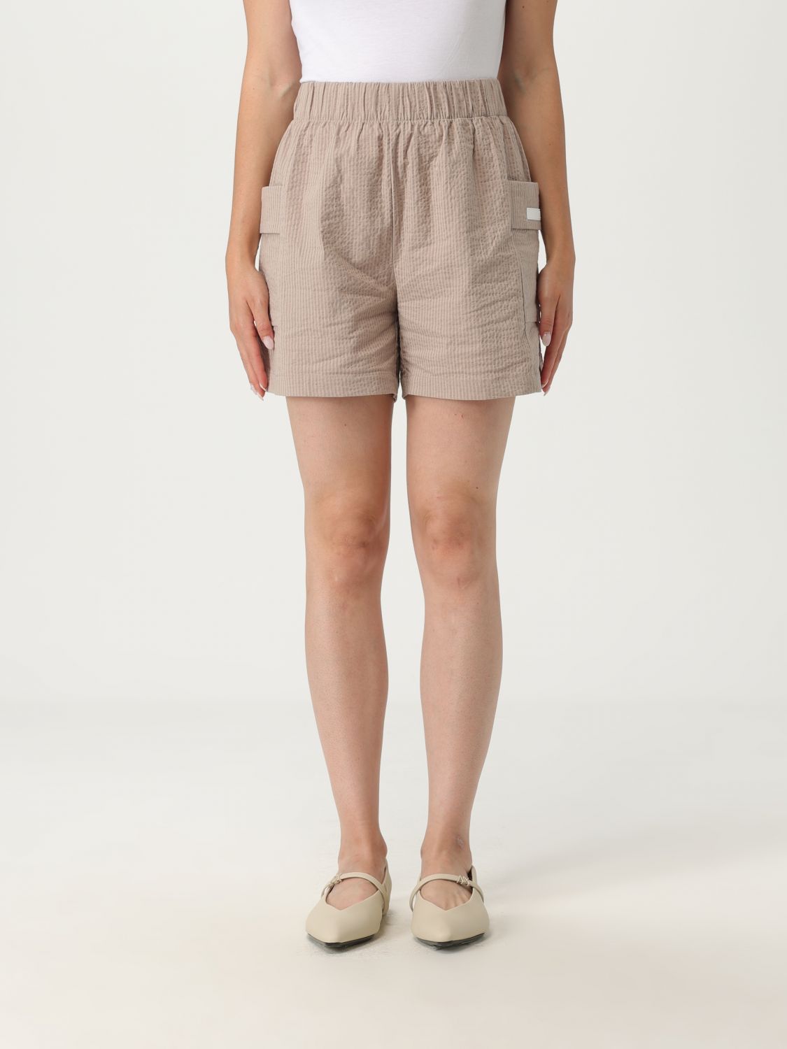 Ea7 Shorts Damen Farbe Beige In Neutral