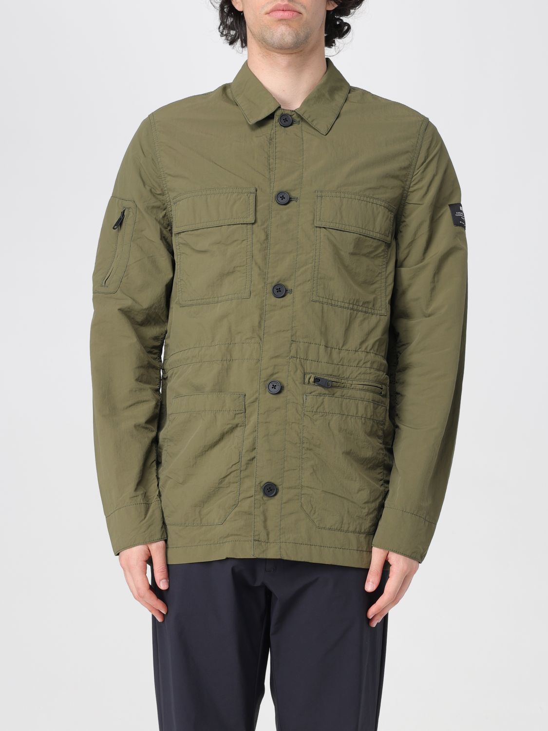 Ecoalf Jacket Men Color Green