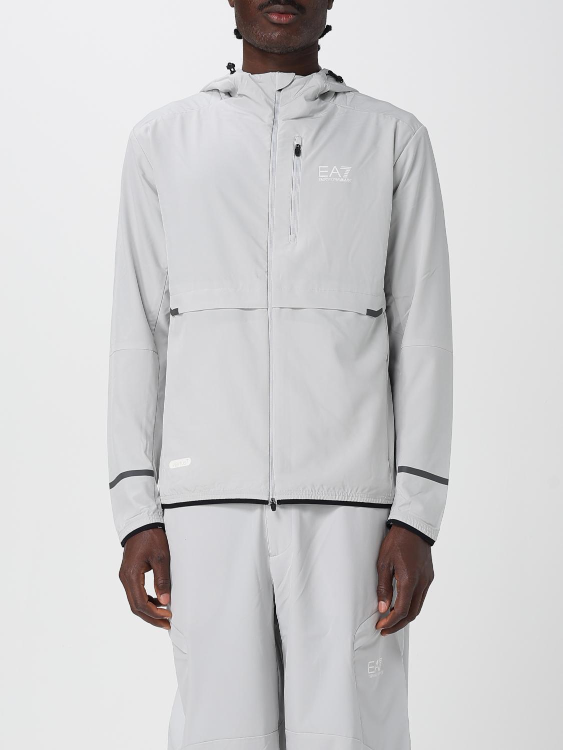 Ea7 Jacket Men Color Grey