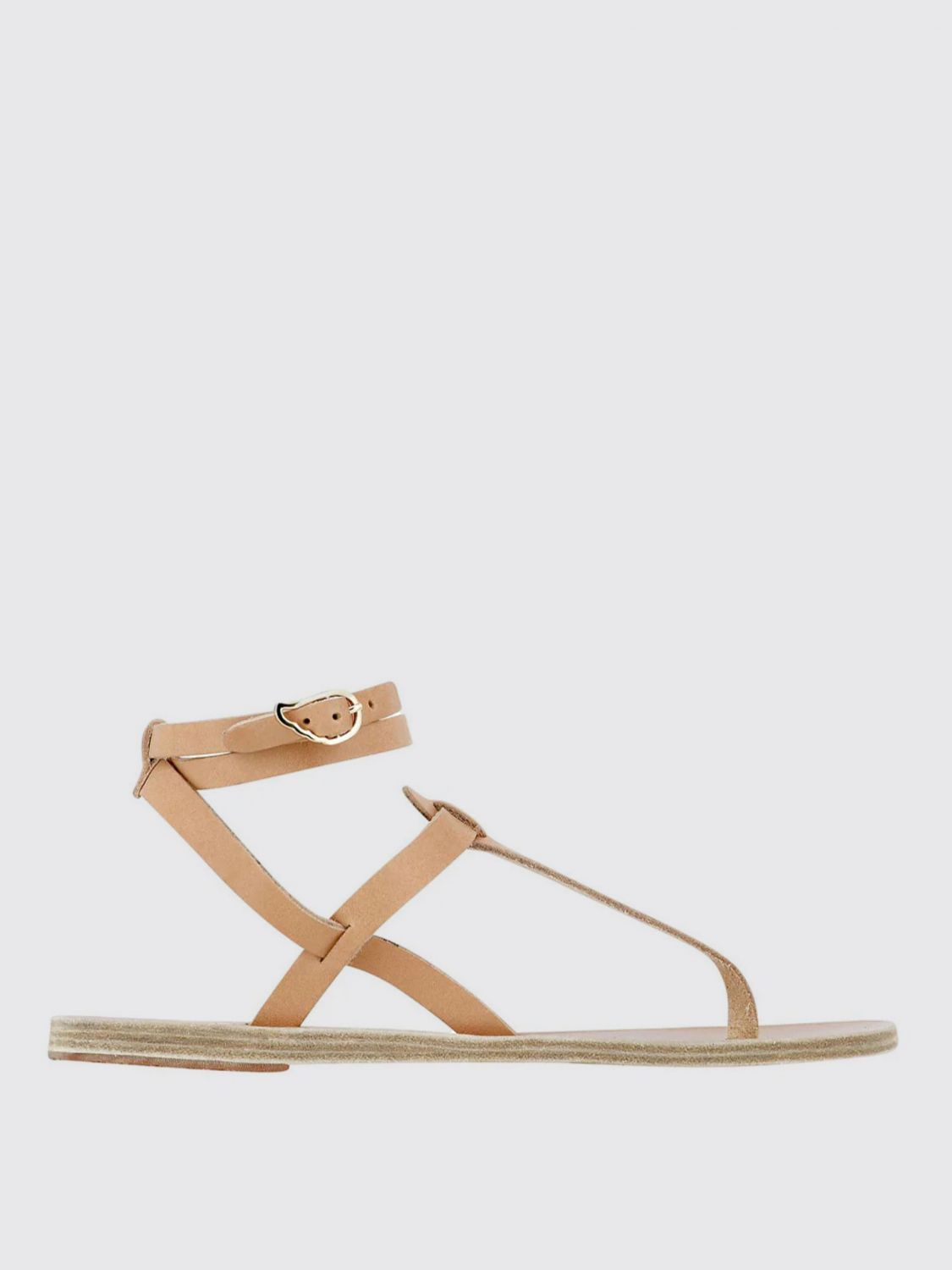 Ancient Greek Sandal Shoes  Woman Color Natural