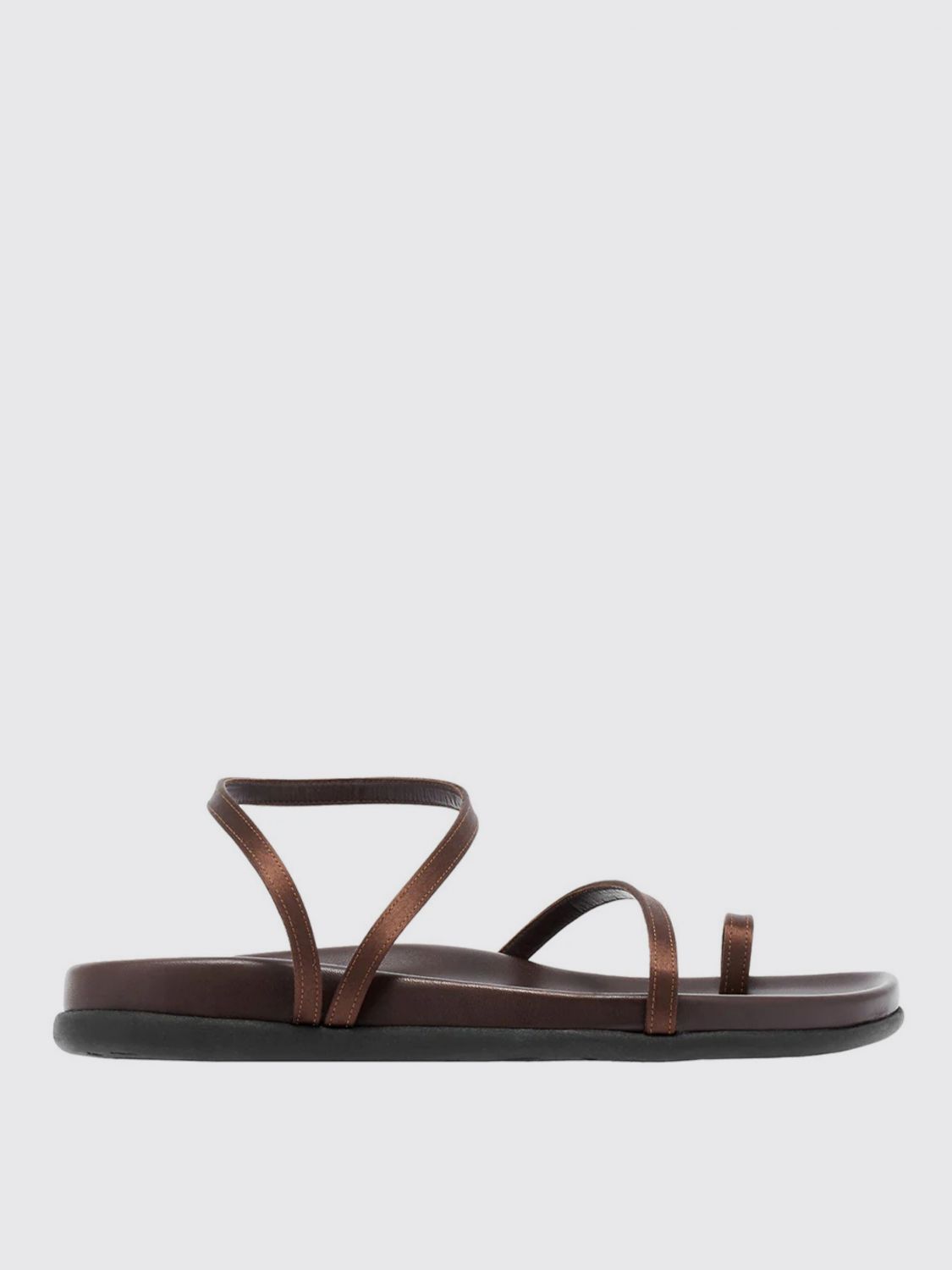 Ancient Greek Sandal Shoes  Woman Color Brown