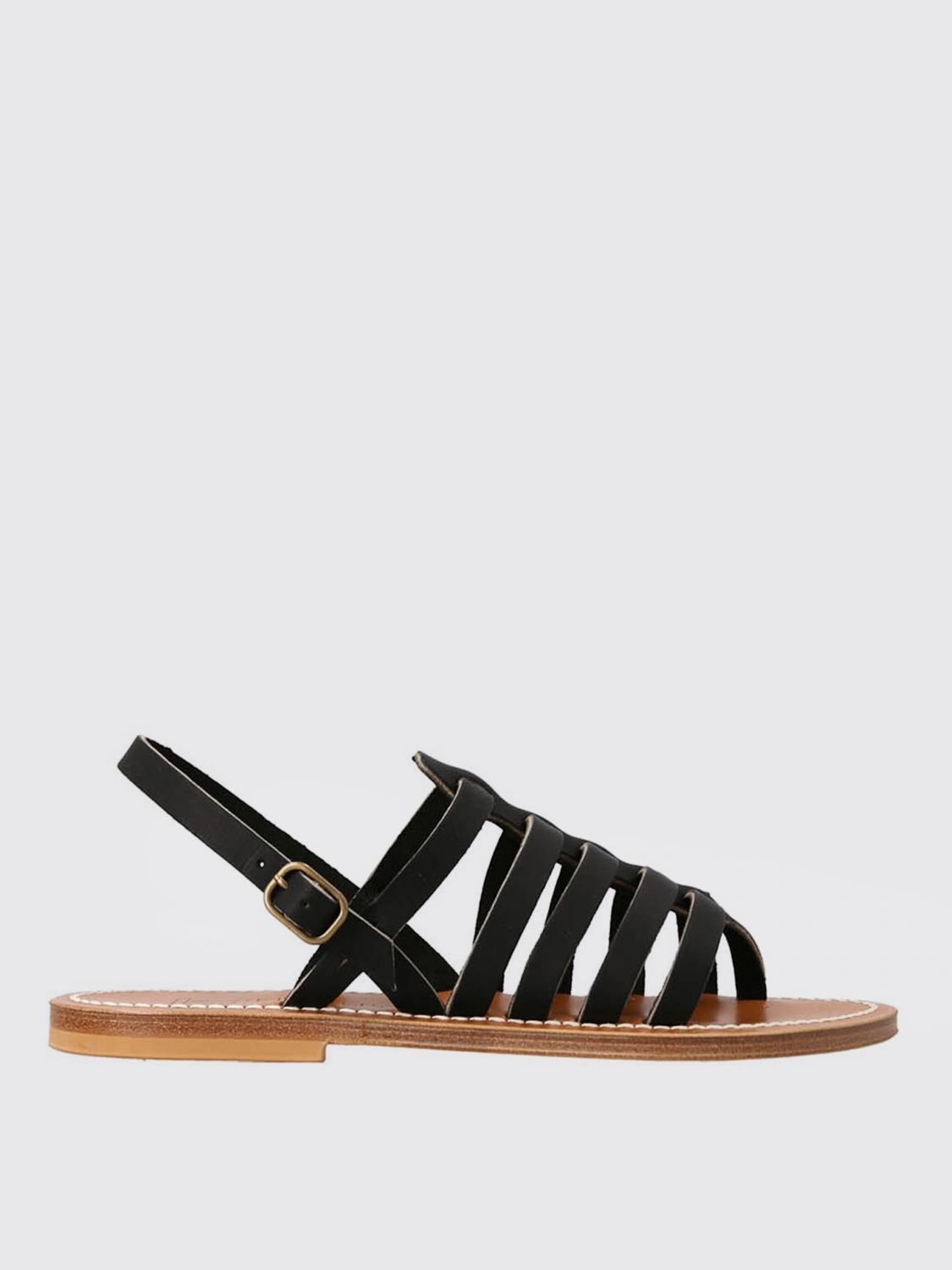 Sandals K. JACQUES Men color Black