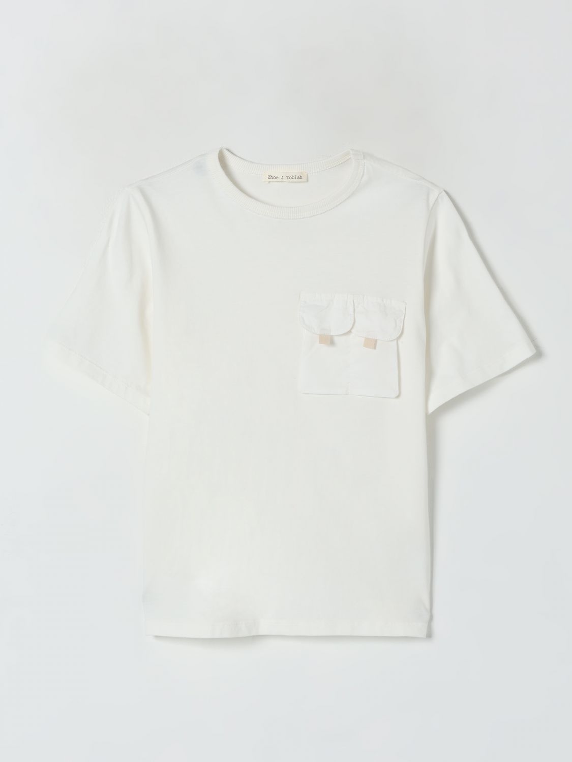 Zhoe & Tobiah T-shirt  Kids Color White