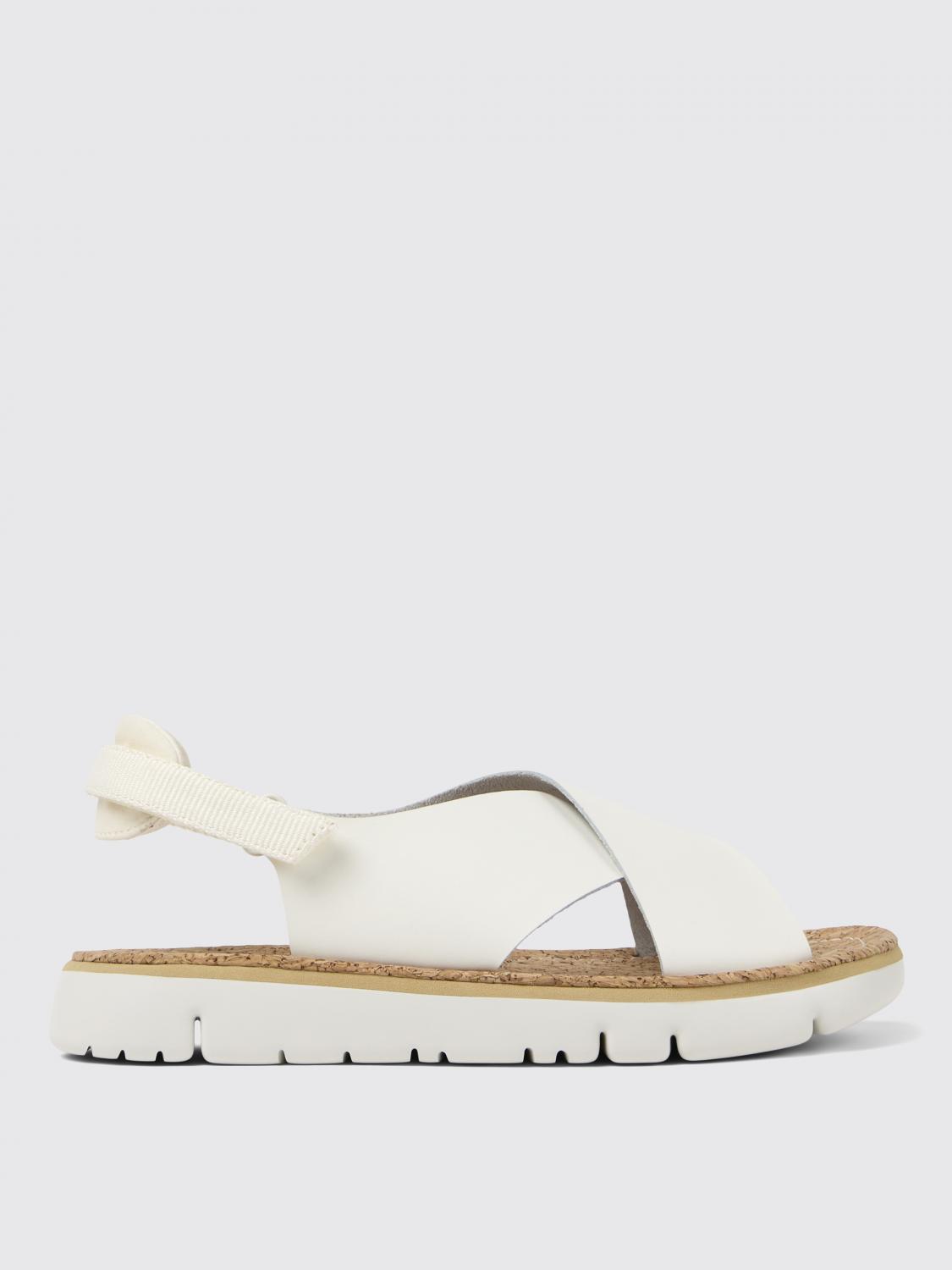 Camper Sandali Bassi  Donna Colore Bianco