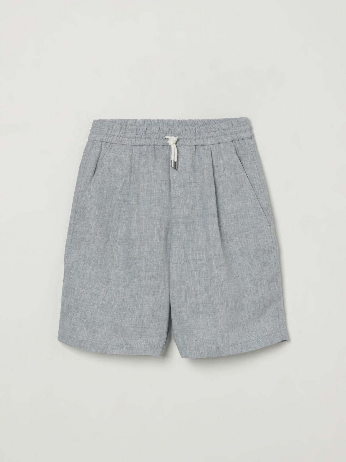 Brunello Cucinelli Pantaloncino  Bambino Colore Denim