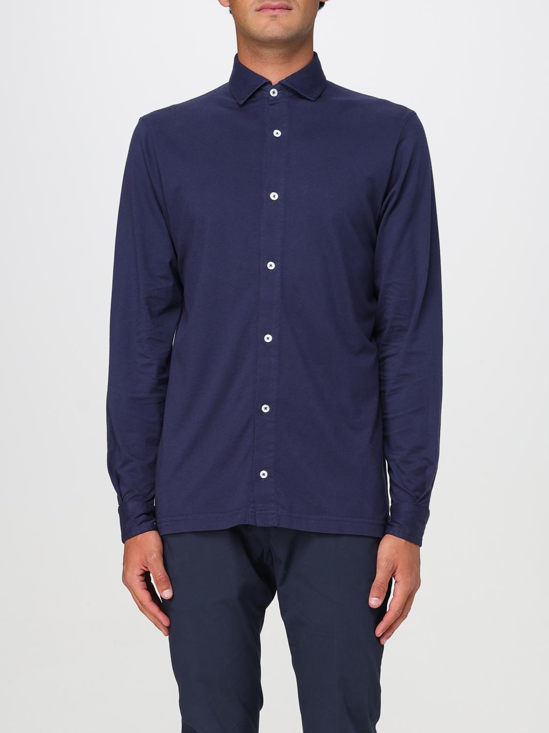 Doppiaa Camicia  Uomo Colore Blue