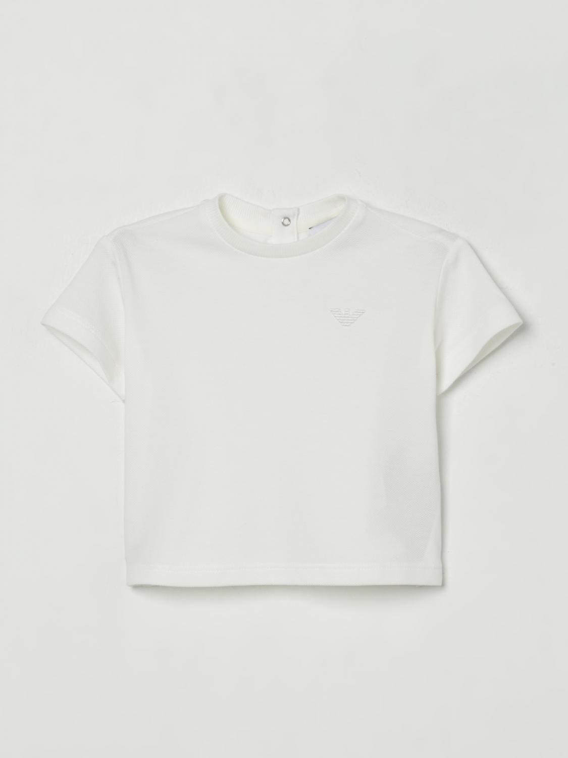 EMPORIO ARMANI T-Shirt Kinder Farbe Weiß
