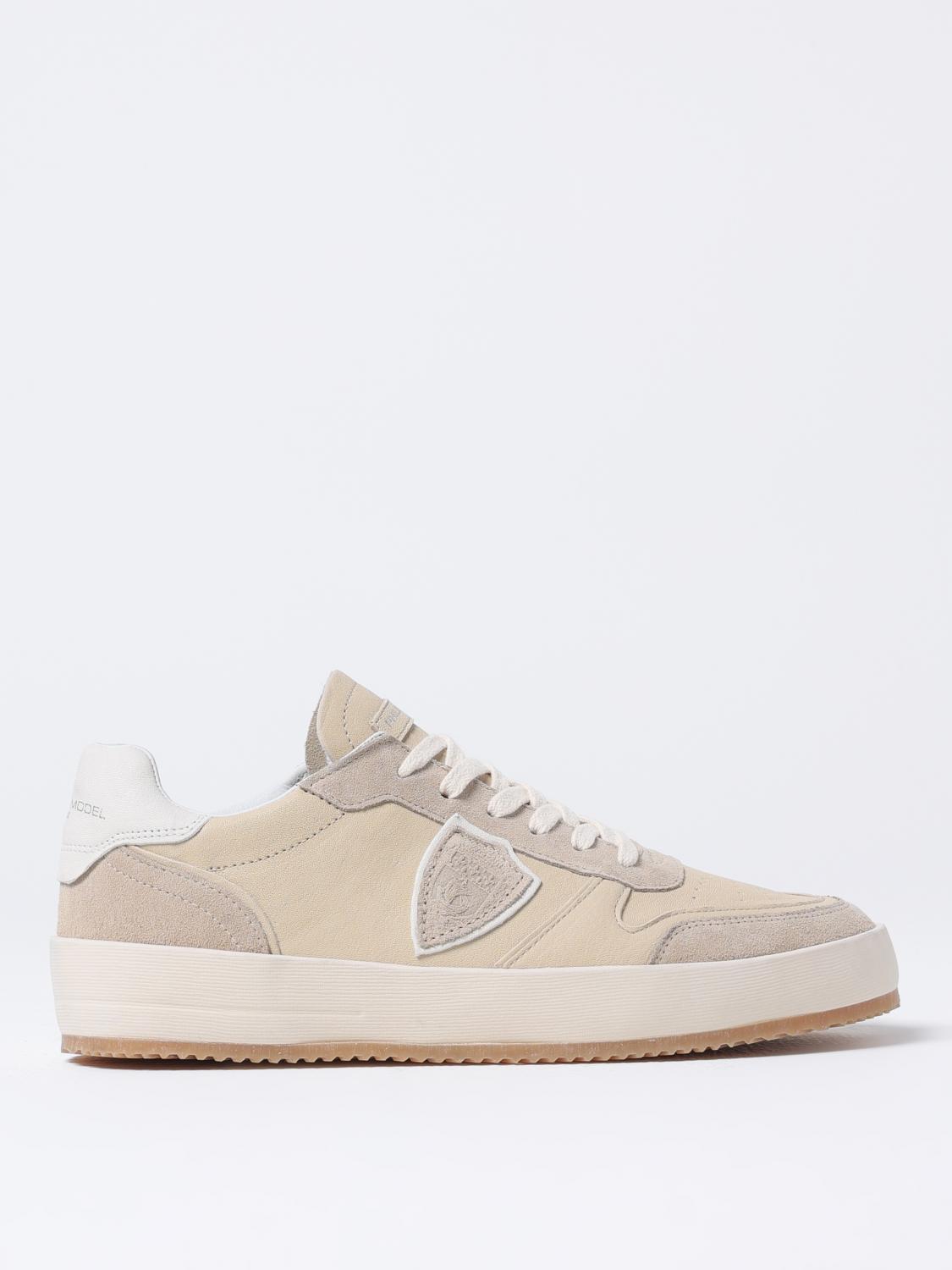 Sneakers PHILIPPE MODEL Men color Sand Sneakers PHILIPPE MODEL Men color Sand
