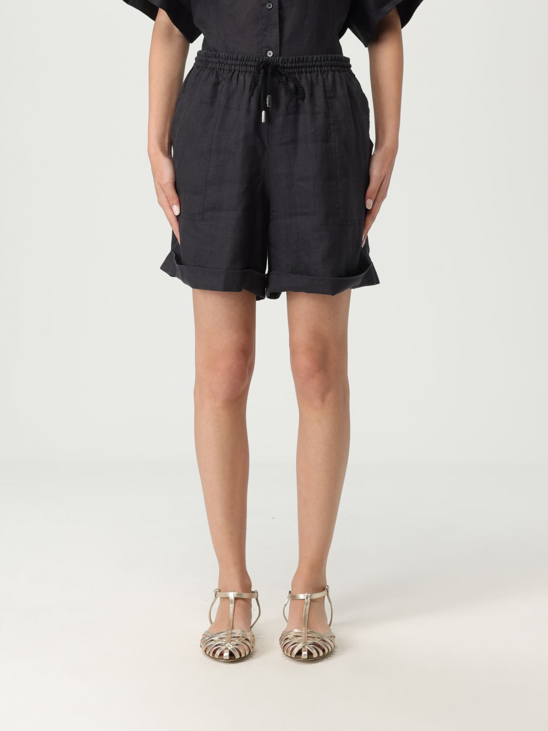 Hugo Boss Pantaloncino Boss Donna Colore Nero