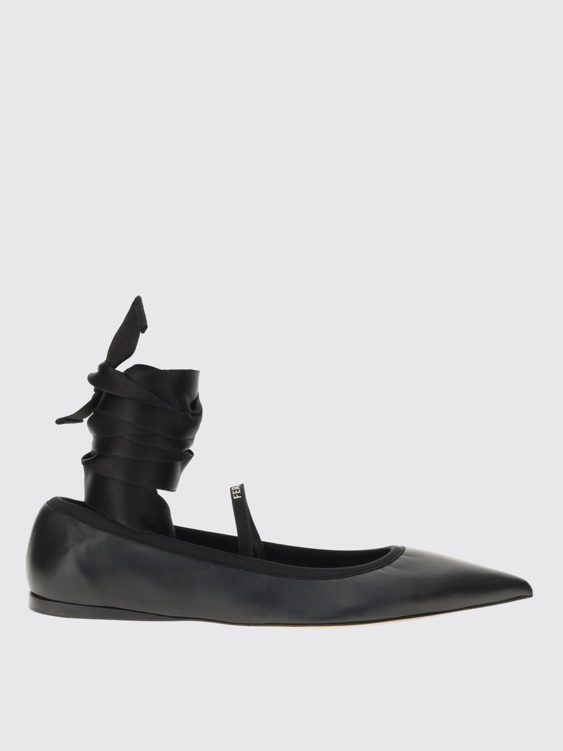 Ferragamo Ballerinas With Ribbon