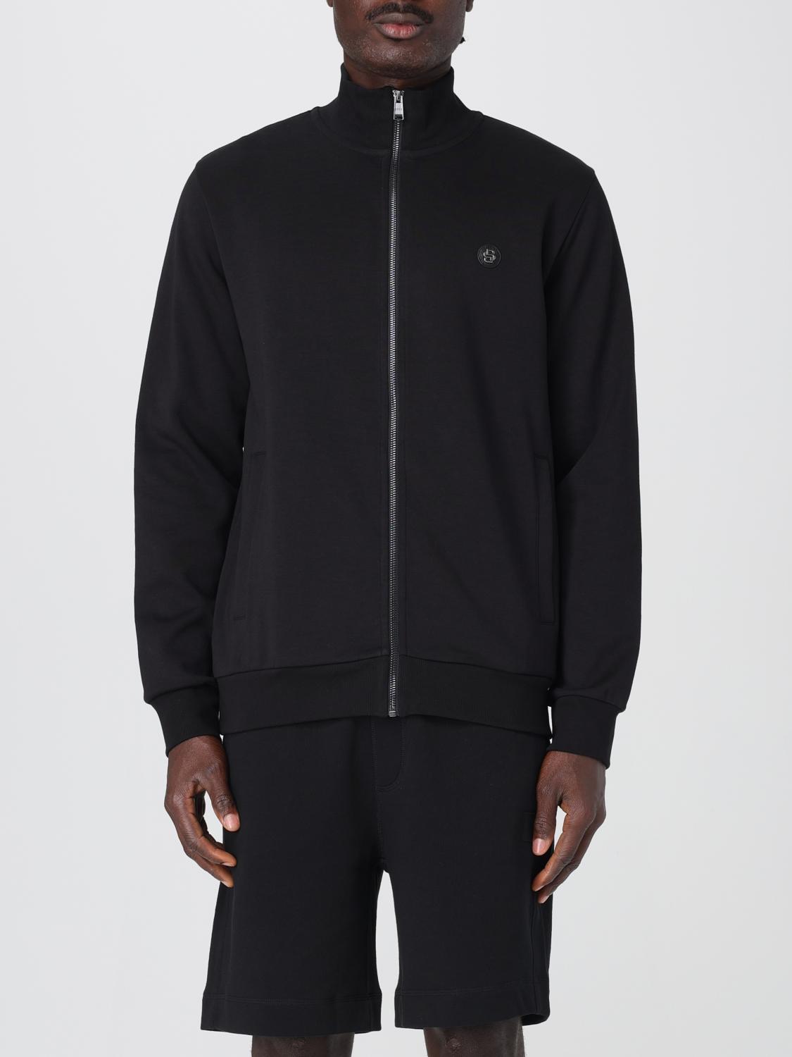 BOSS Sweatshirt Herren Farbe Schwarz