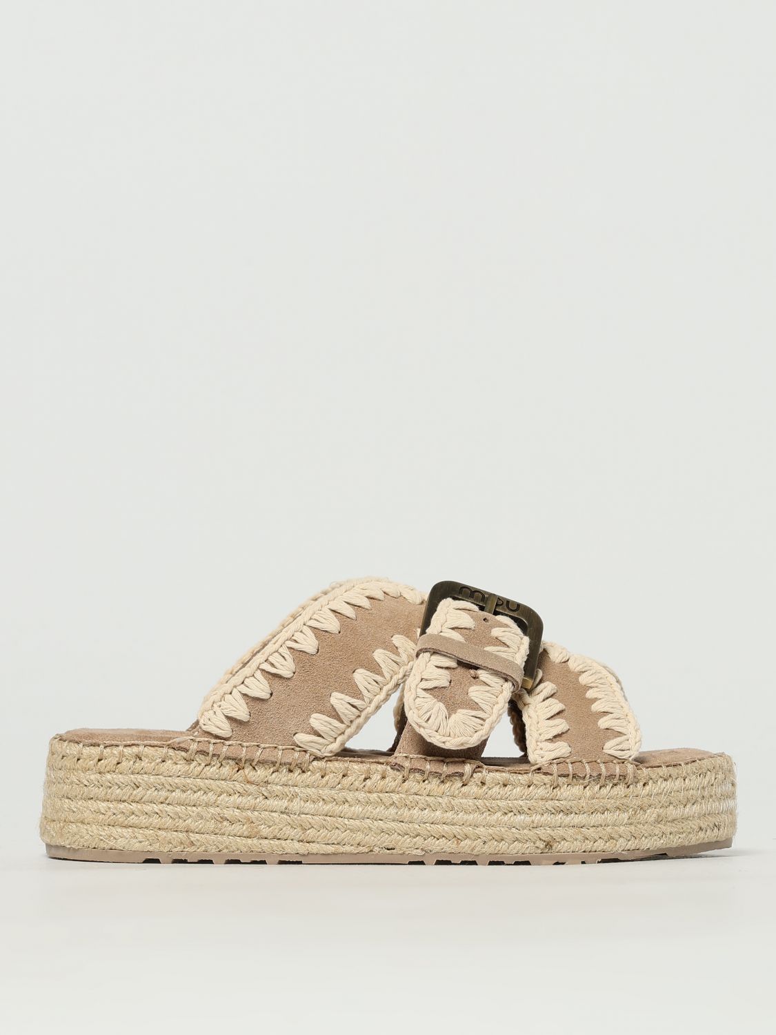 MOU FLAT SANDALS MOU WOMAN COLOR WHITE G98905001