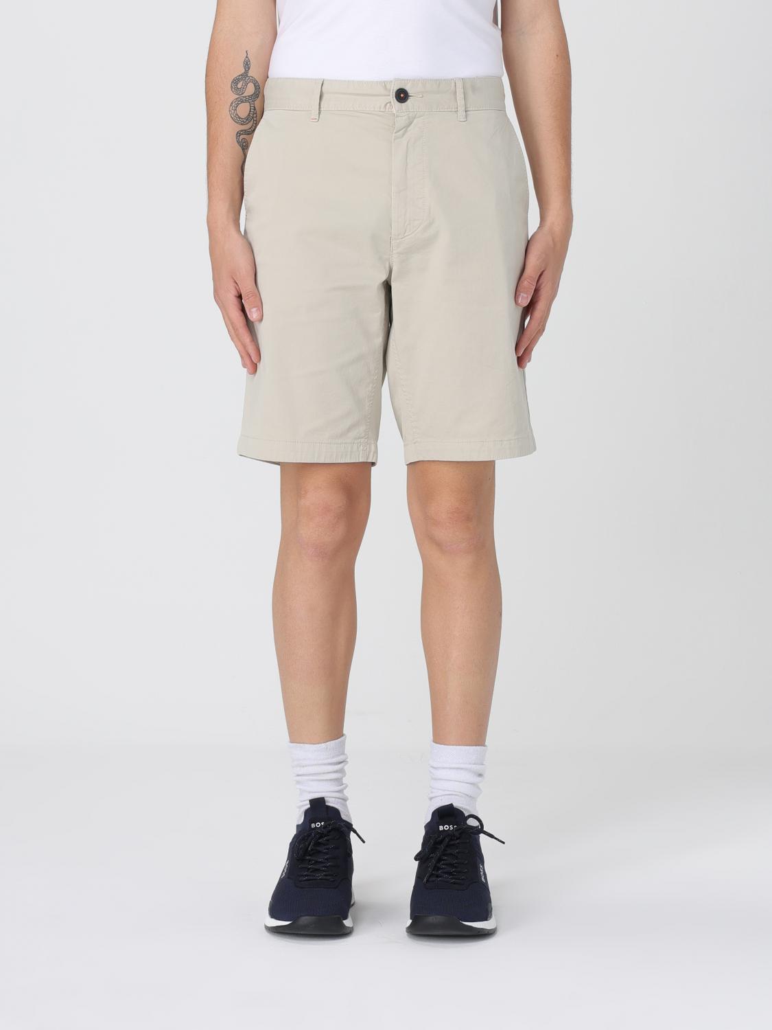 Hugo Boss Chino Slim Shorts 767 Open Yellow
