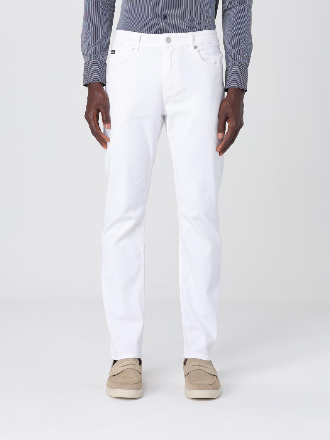 Hugo Boss Jeans Boss Uomo Colore Bianco