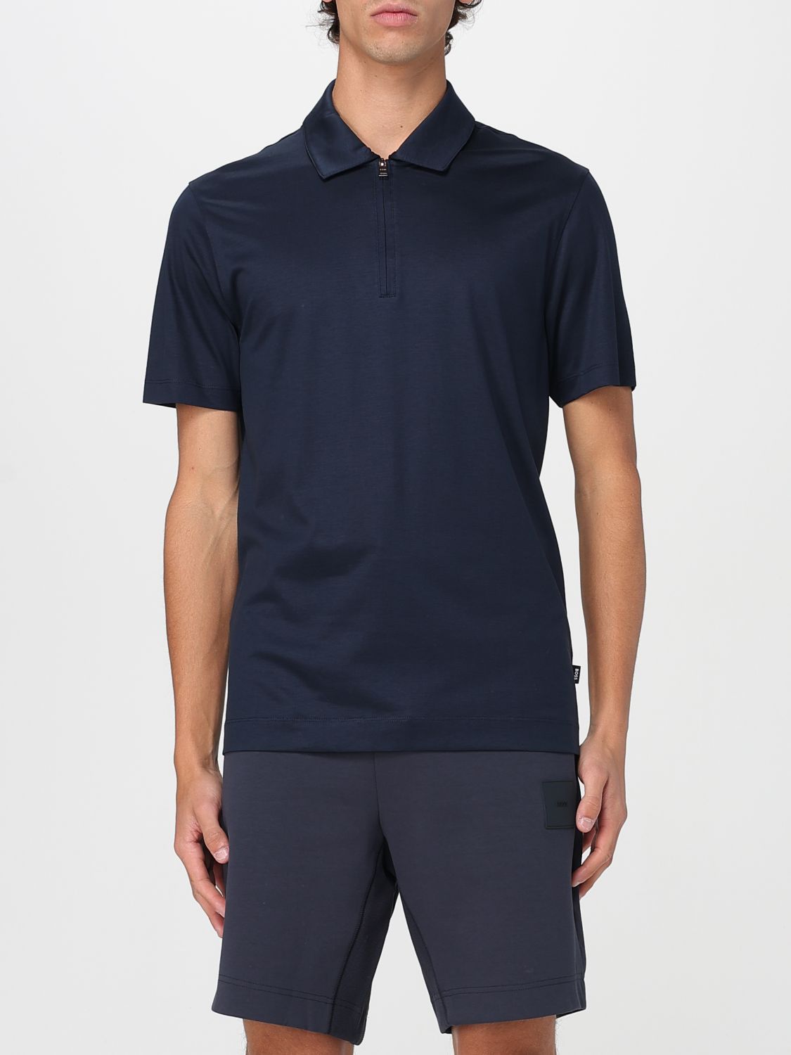 Shop Hugo Boss Polo Shirt Boss Men Color Blue