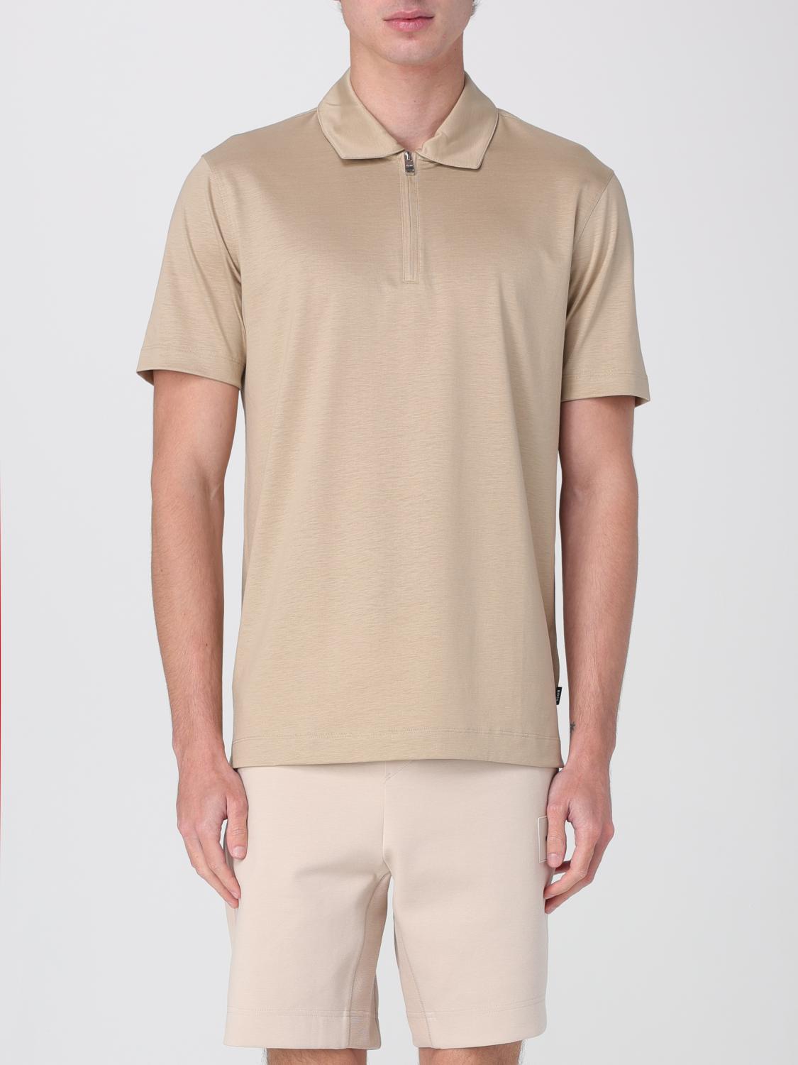 BOSS Polo Herren Farbe Beige