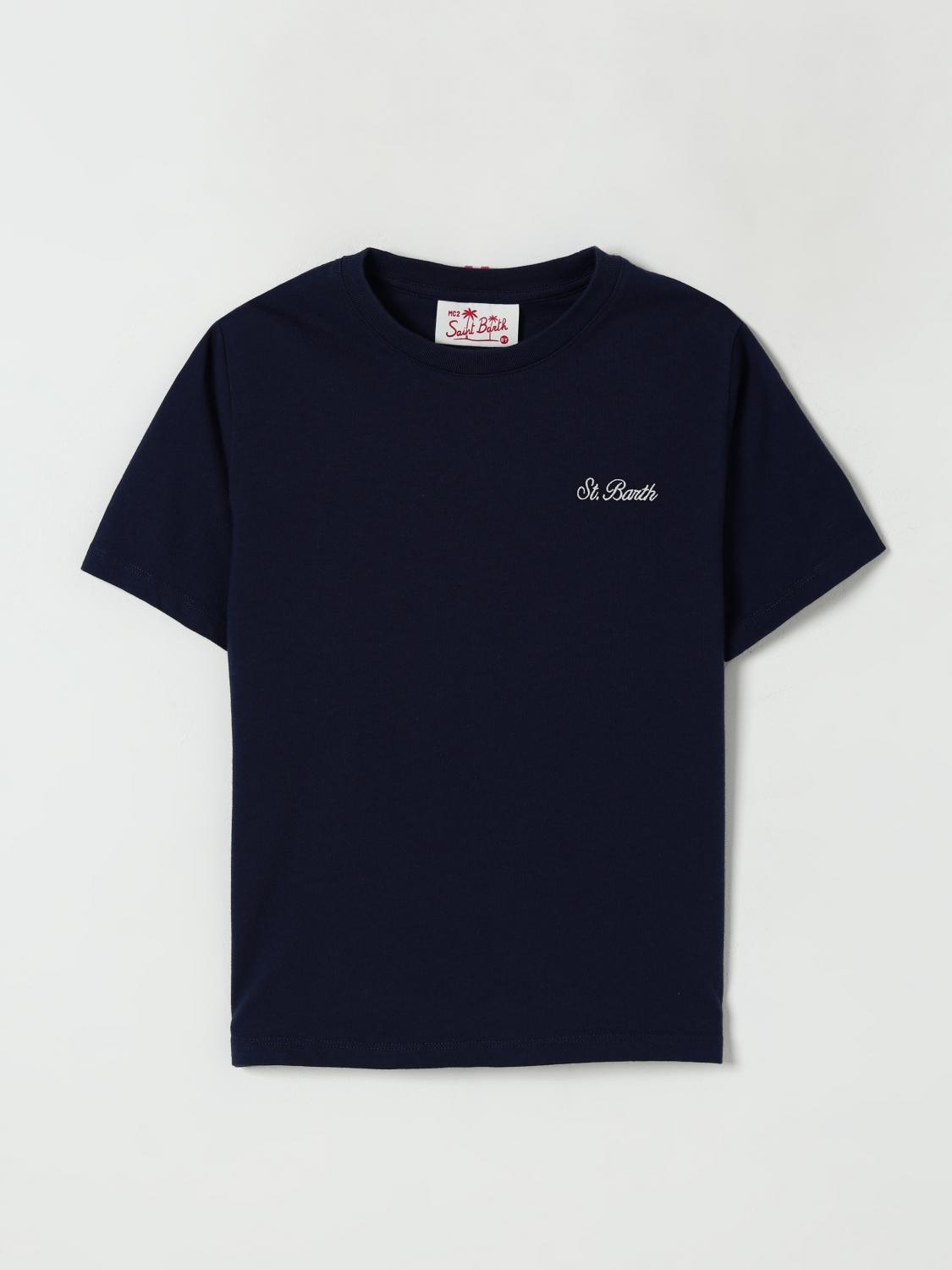 Mc2 Saint Barth T-shirt Kids Color Blue