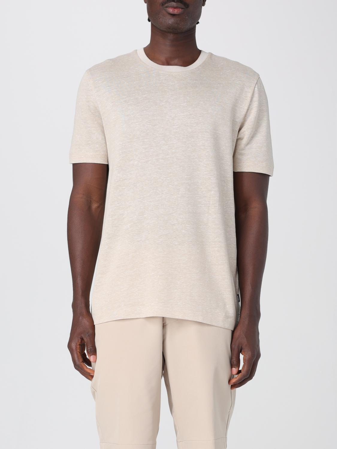 Hugo Boss T-shirt Boss Uomo Colore Beige