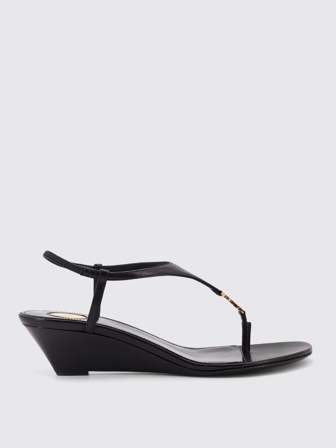 Saint Laurent Sandali  Uomo Coloure Nero