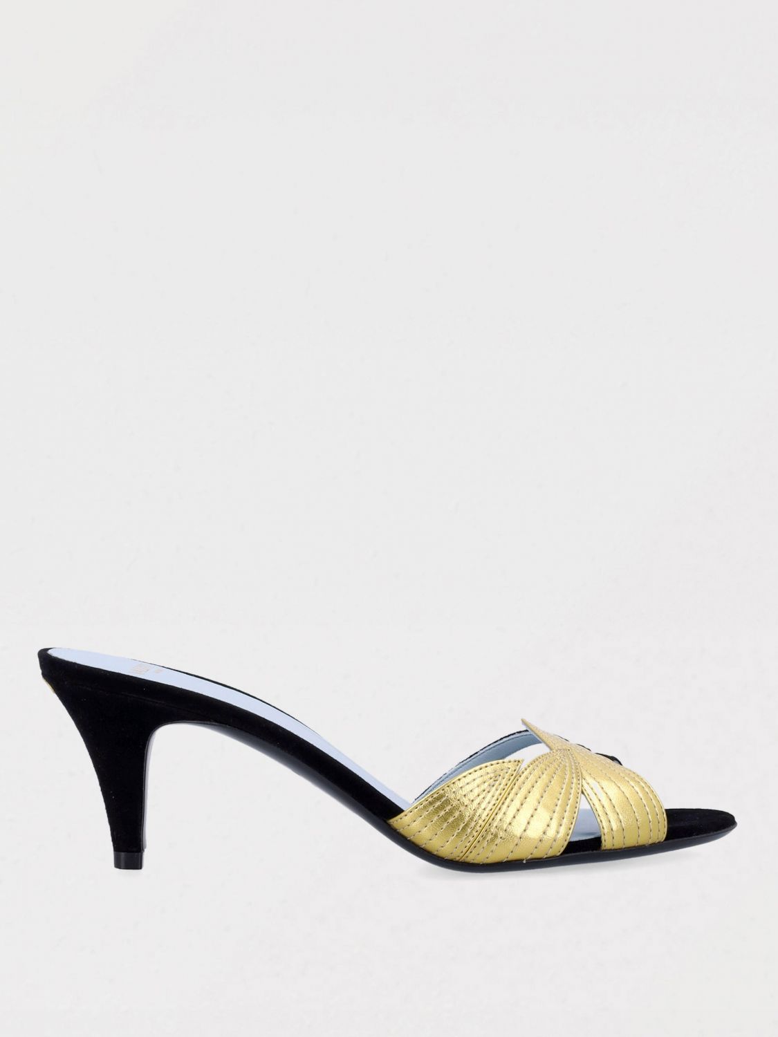 Valentino Foliefoliage 65 Suede Sandal